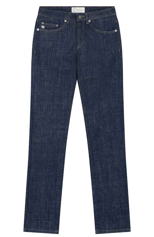 Faye Straight Jeans – Shiny Raw