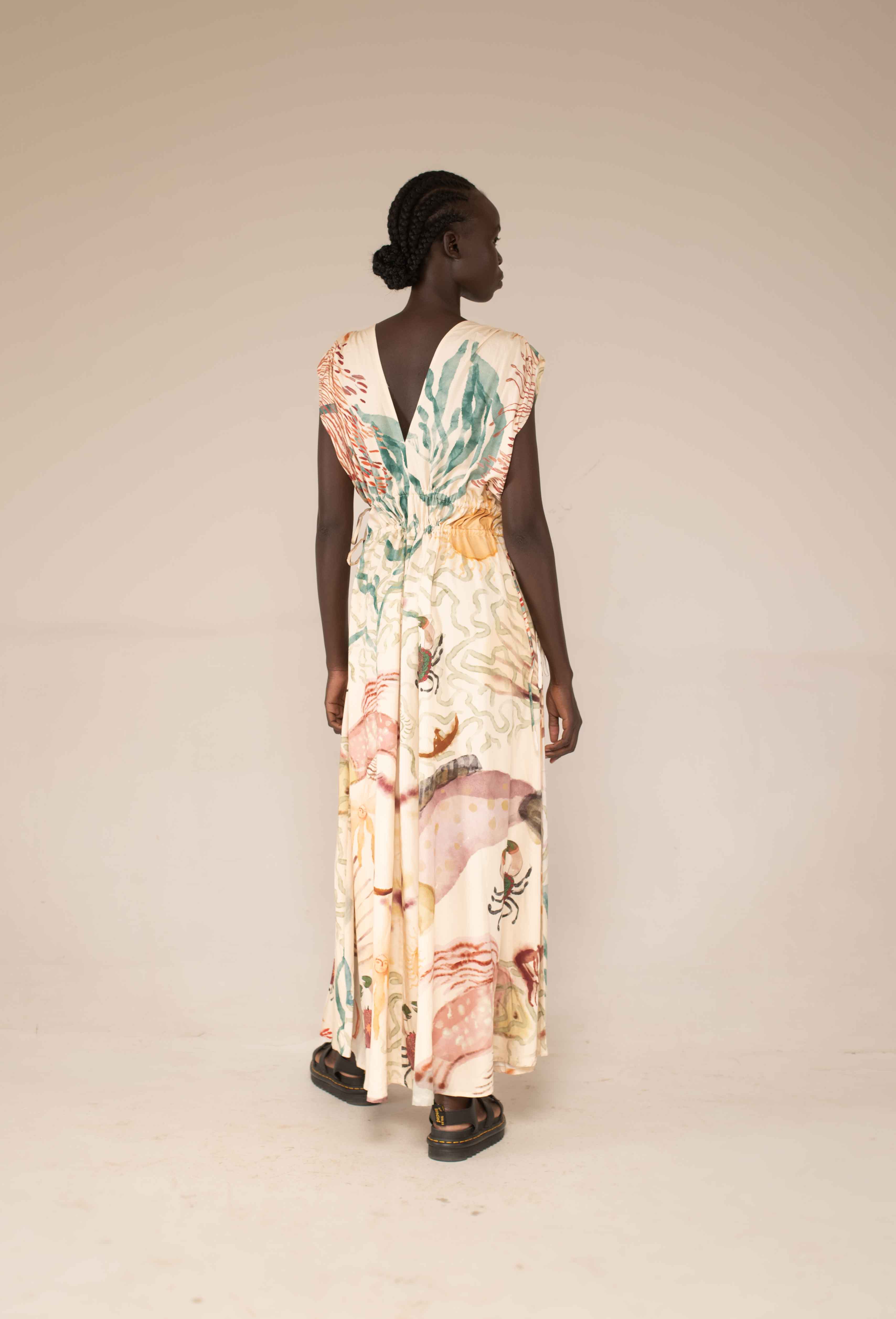 Cleo dress - Rain collector