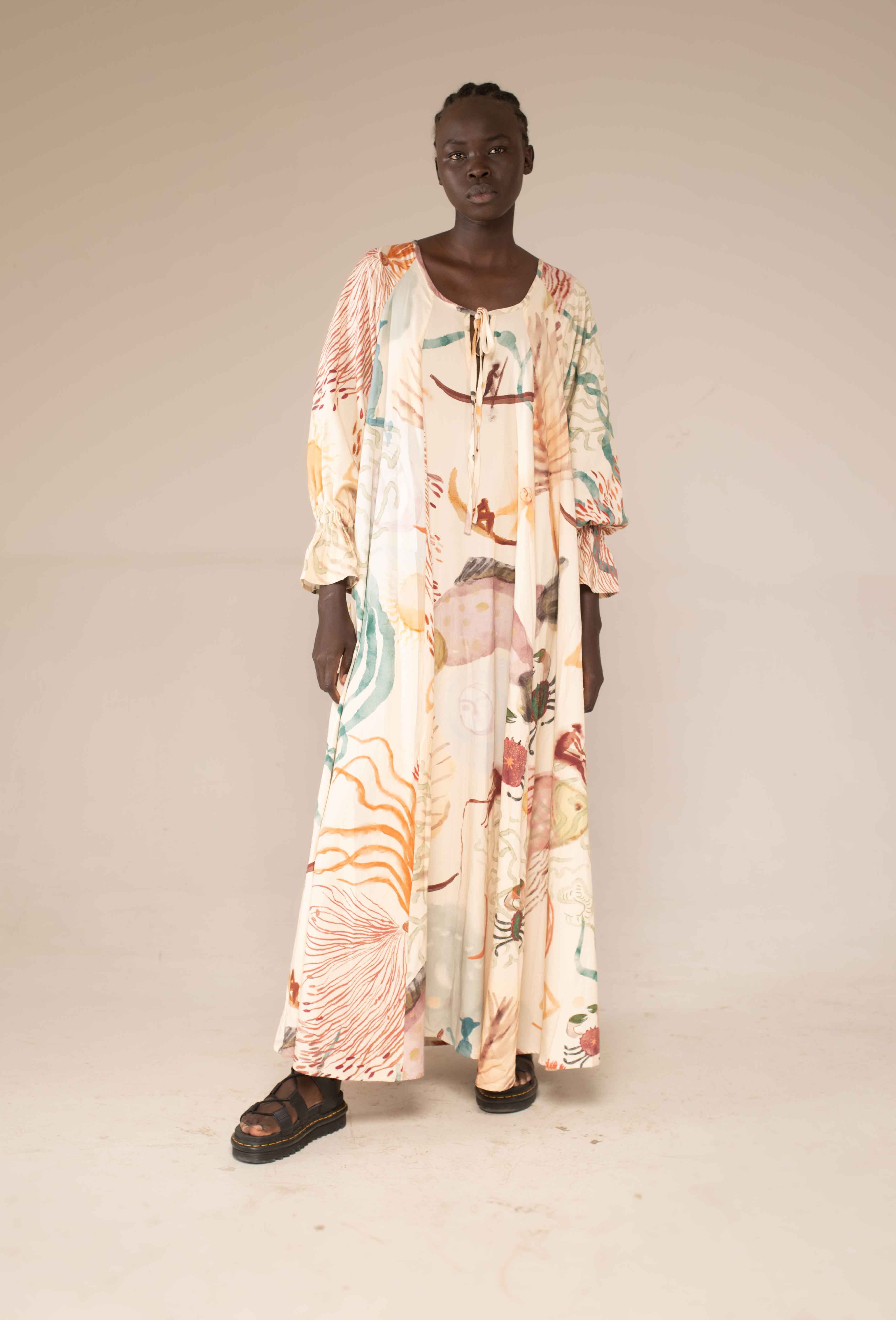 Maxi dress - Rain collector