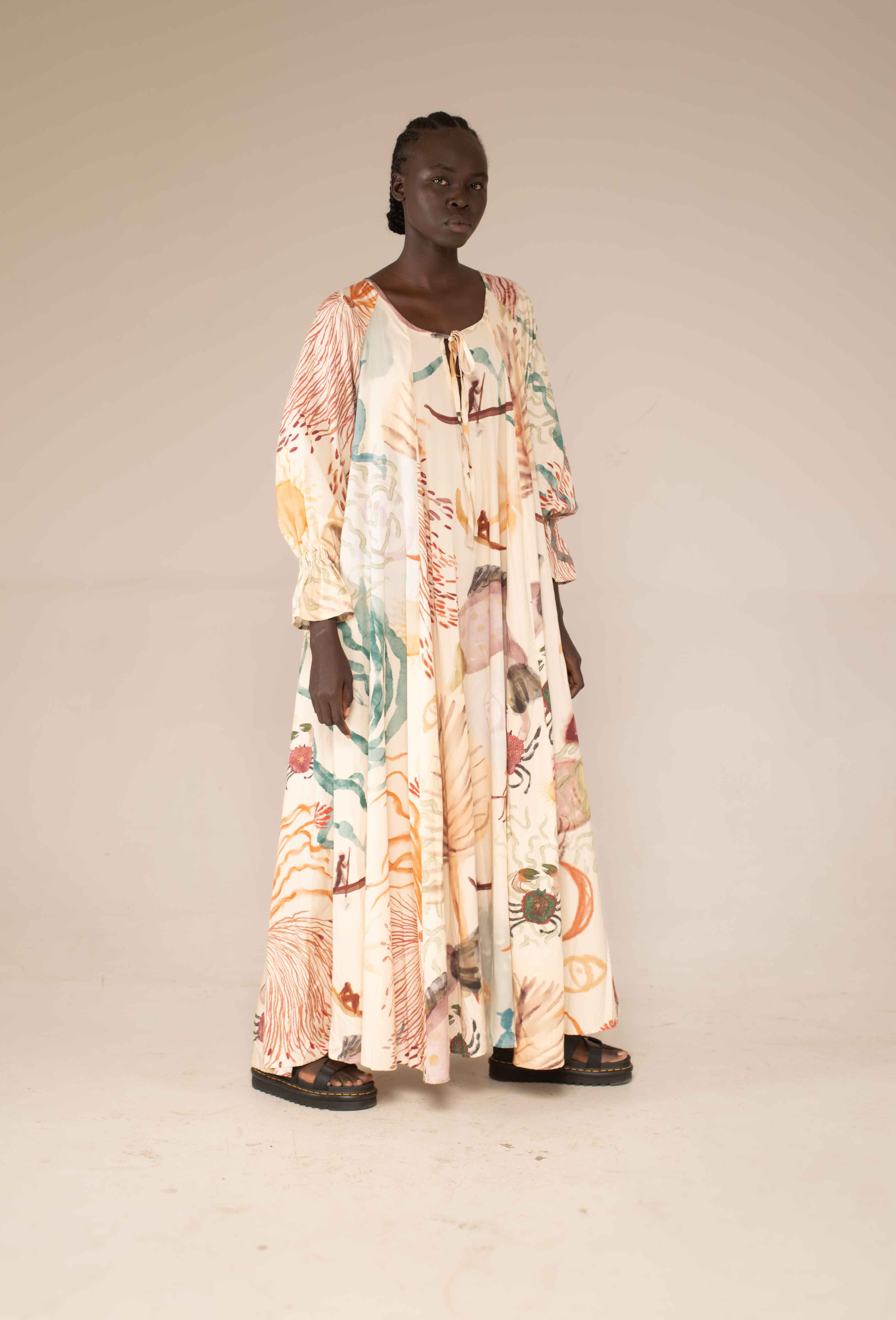 Maxi dress - Rain collector