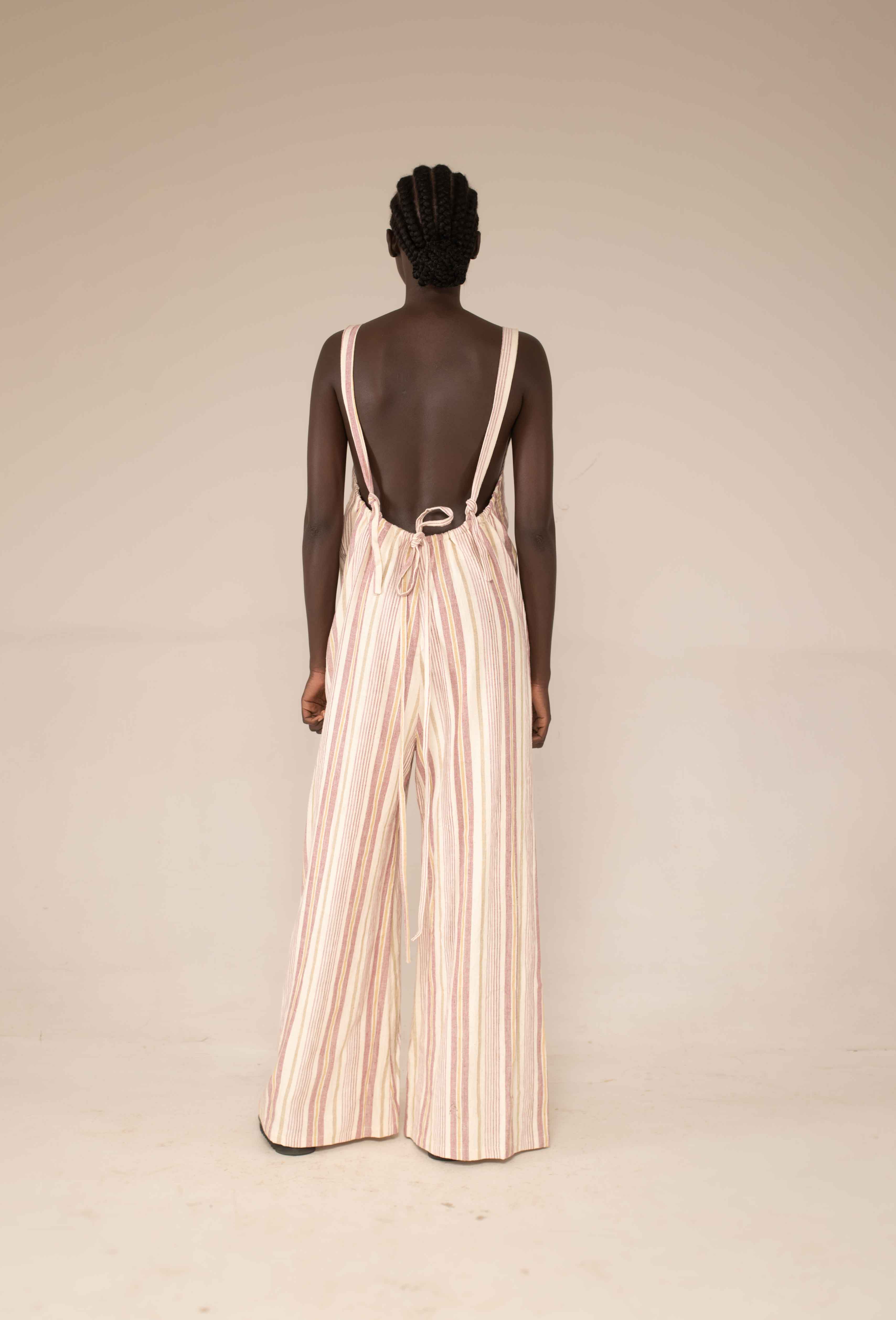 Onesie - Sisal stripe