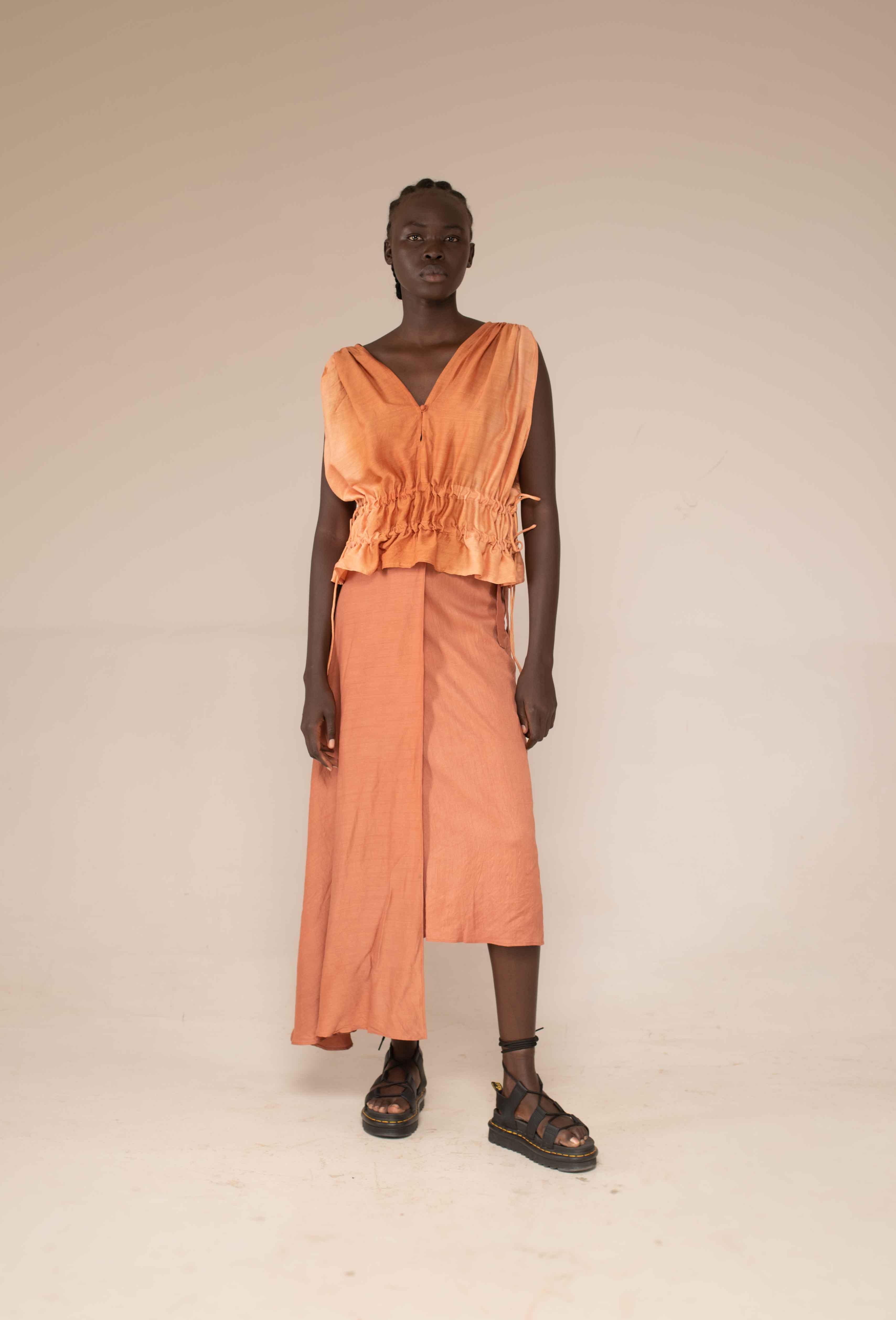 Cleo top - sunset ombre