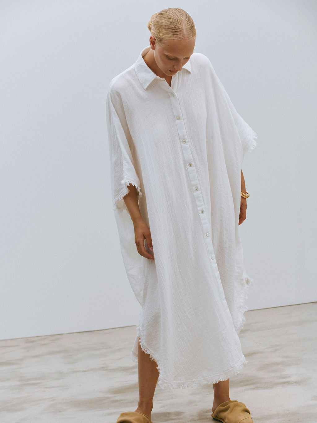 JONDAL BEACH SHIRT - WHITE