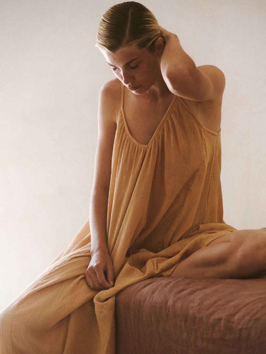DULCE VIDA DRESS - SAND