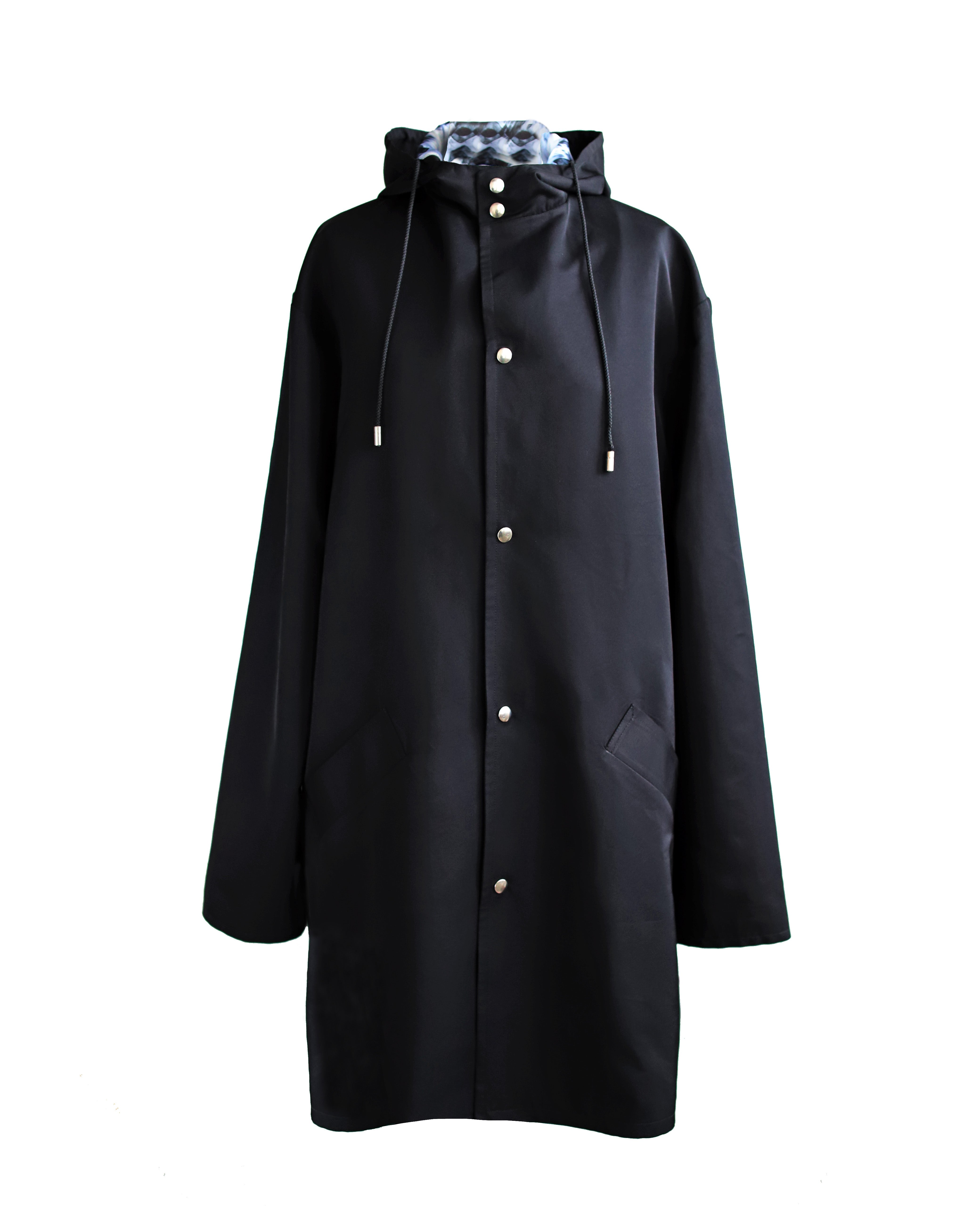 Arctic Optic Hooded Raincoat