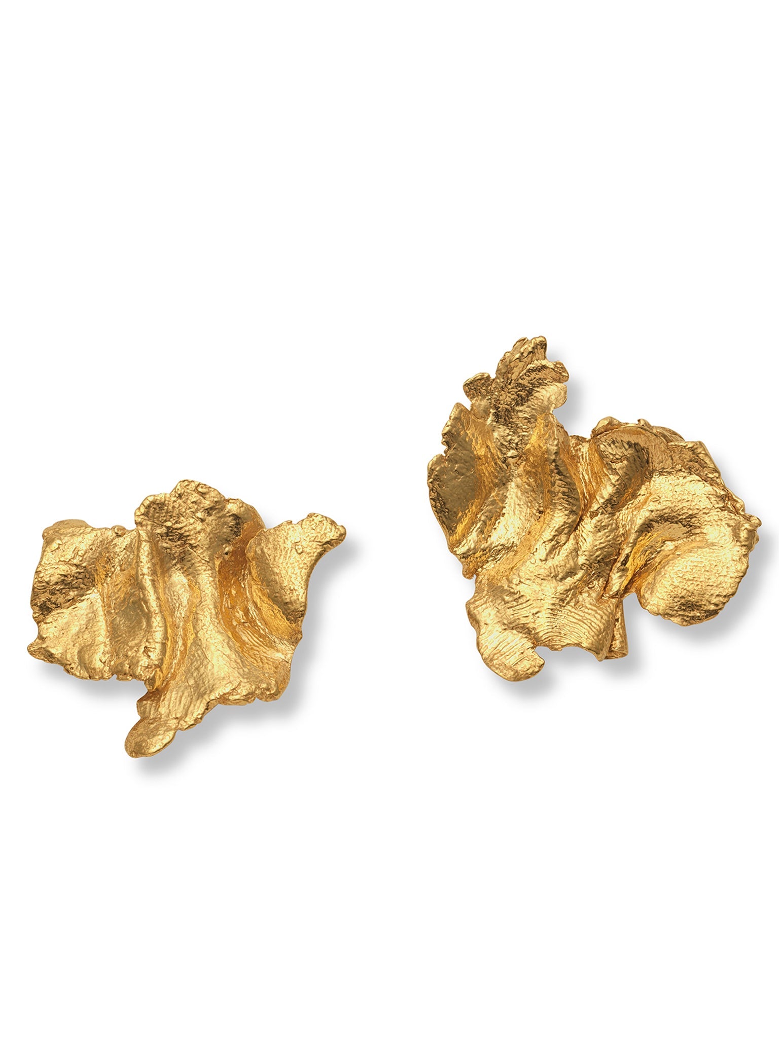 Artemis Goddess Earrings Gold