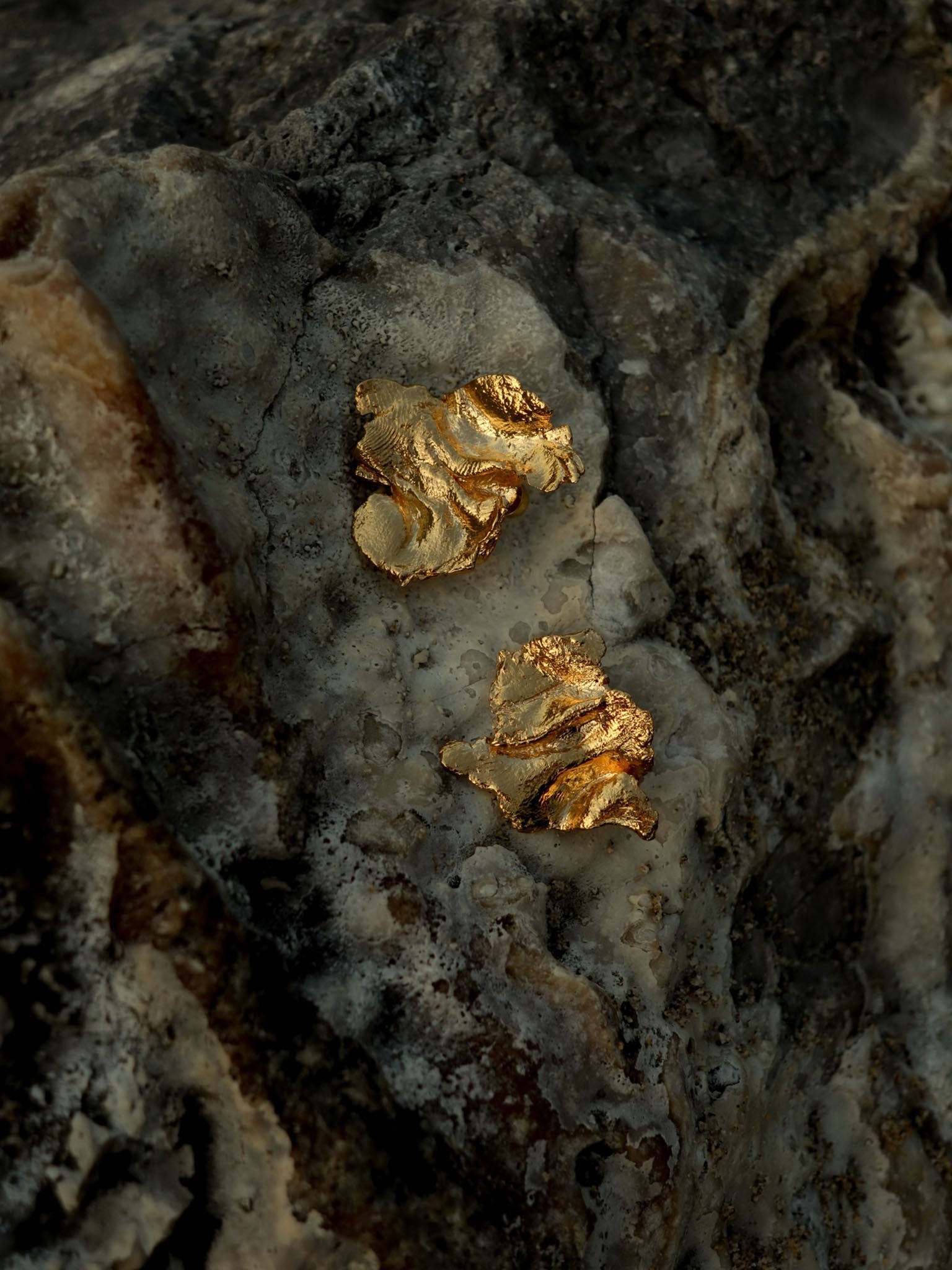 Artemis Goddess Earrings Gold