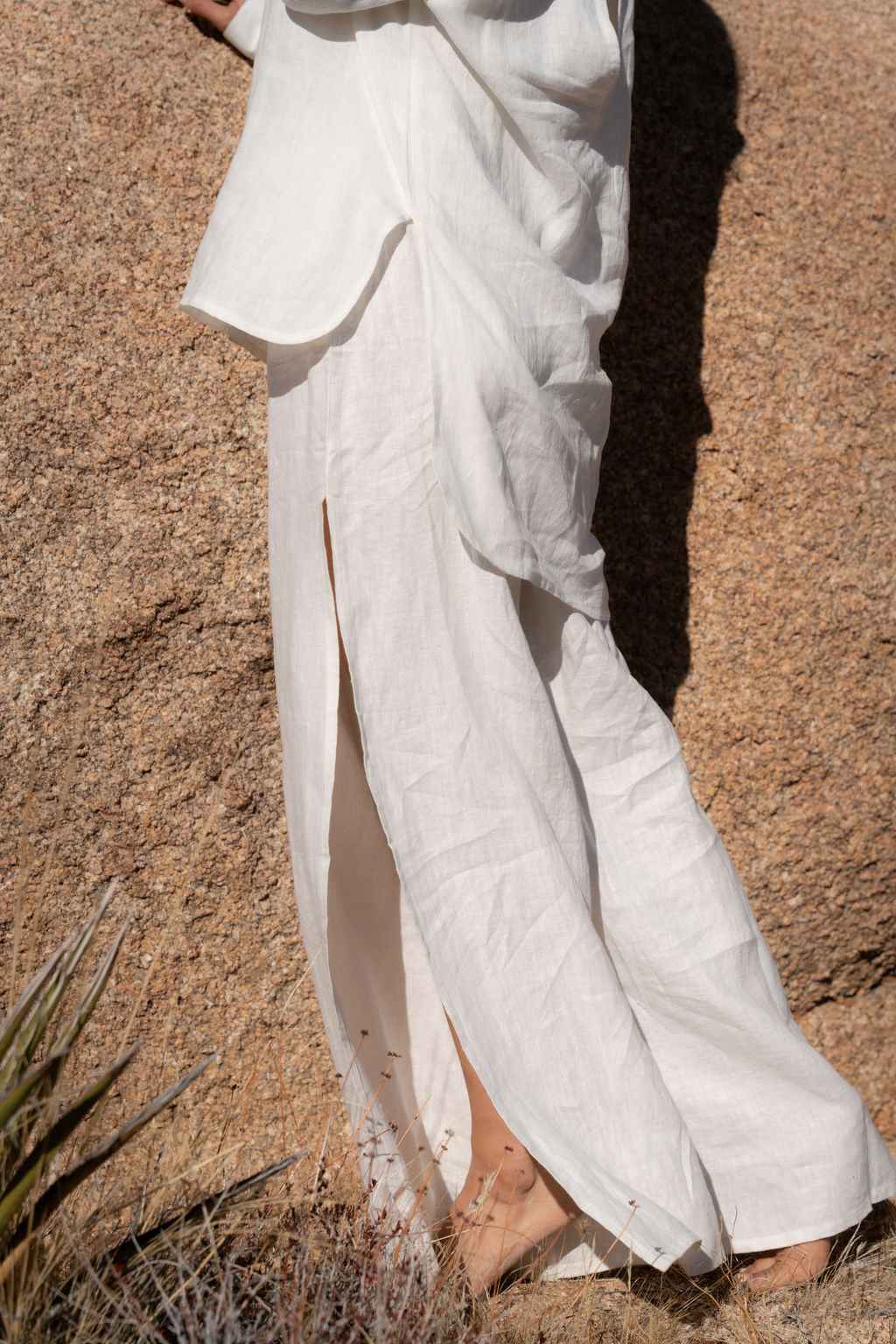 EVOLVE LINEN TROUSERS
