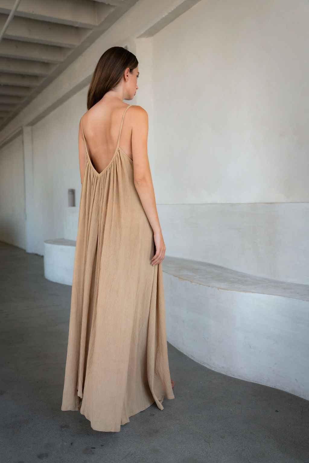 DULCE VIDA DRESS - SAND