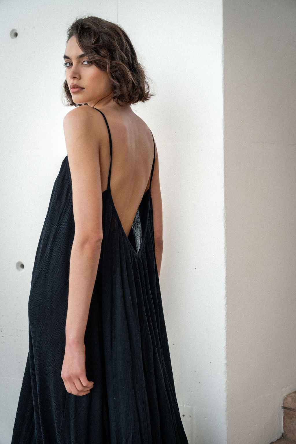 DULCE VIDA DRESS - BLACK
