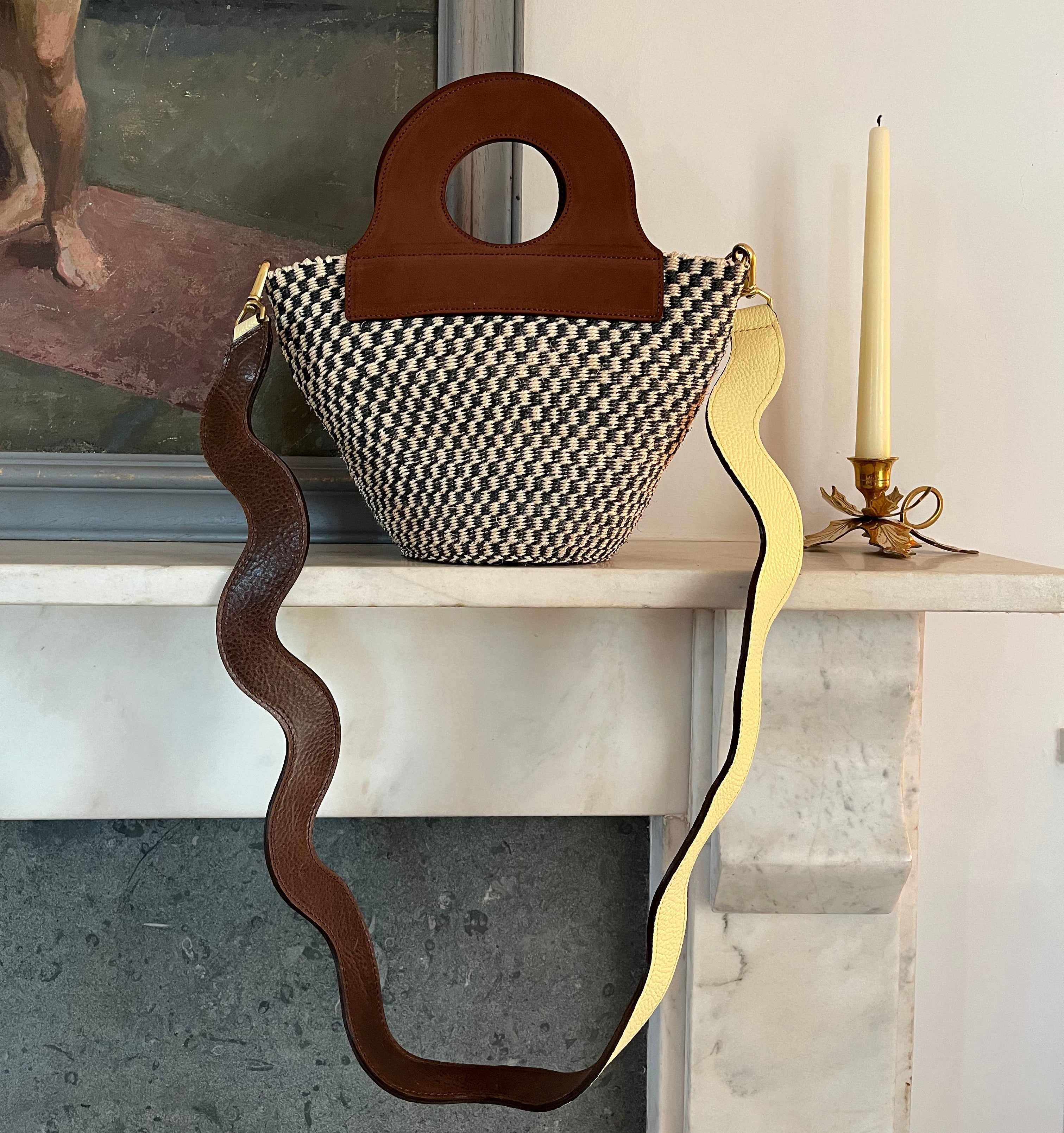 Handheld Basket Brown