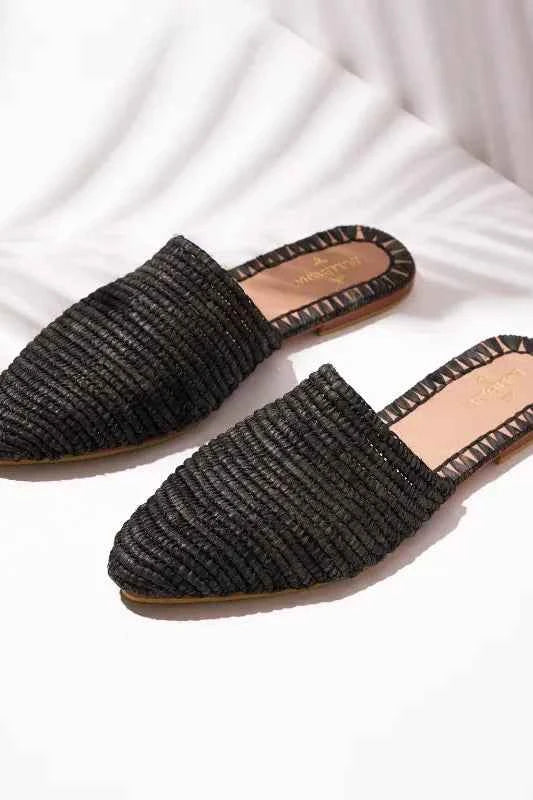 Babouche Women's Slip-Ons Black