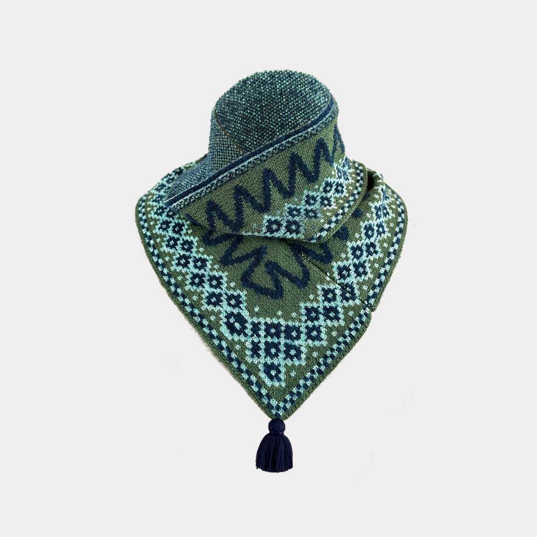 Blockley Mini Twisted Snood | Mint