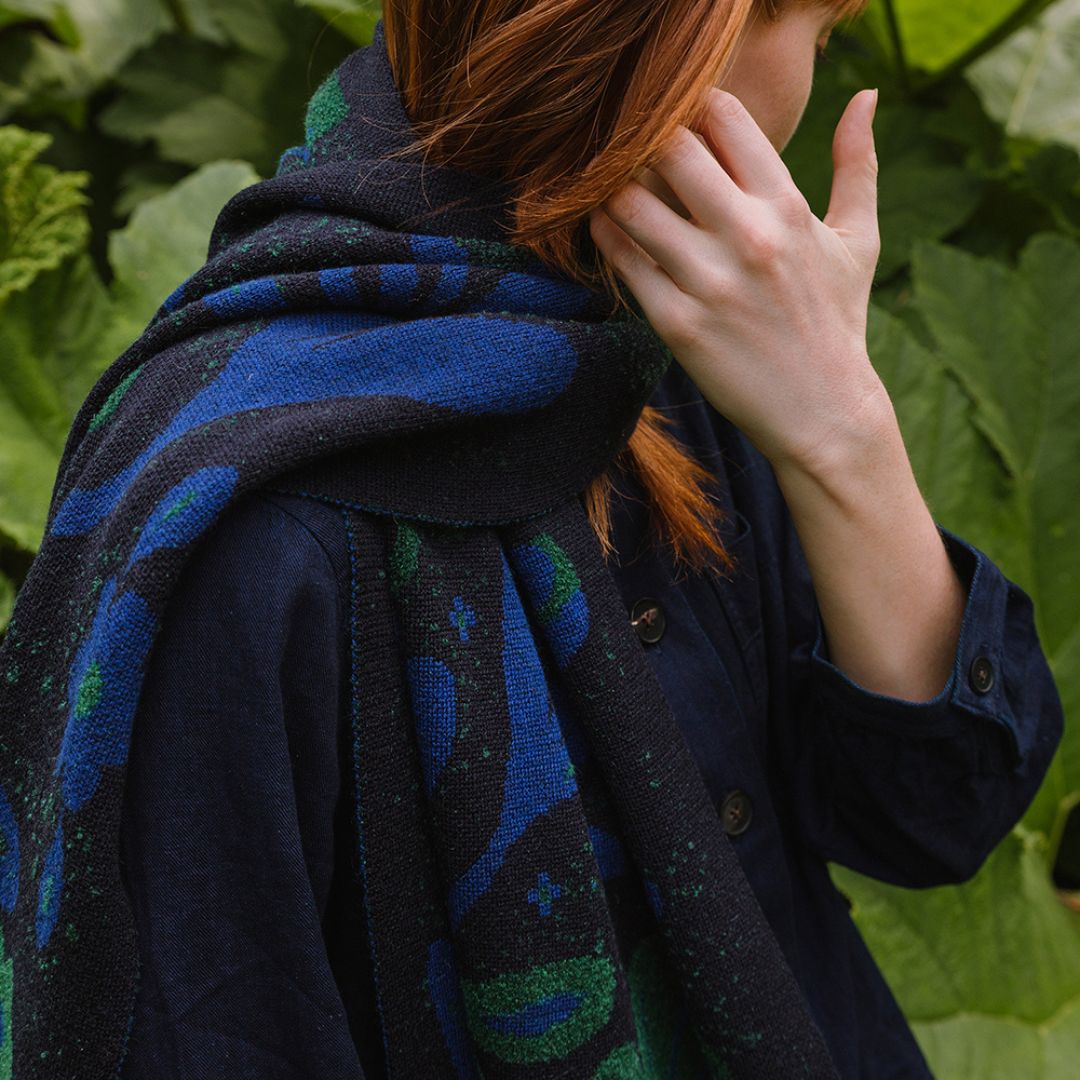 Hidcote Scarf | Midnight