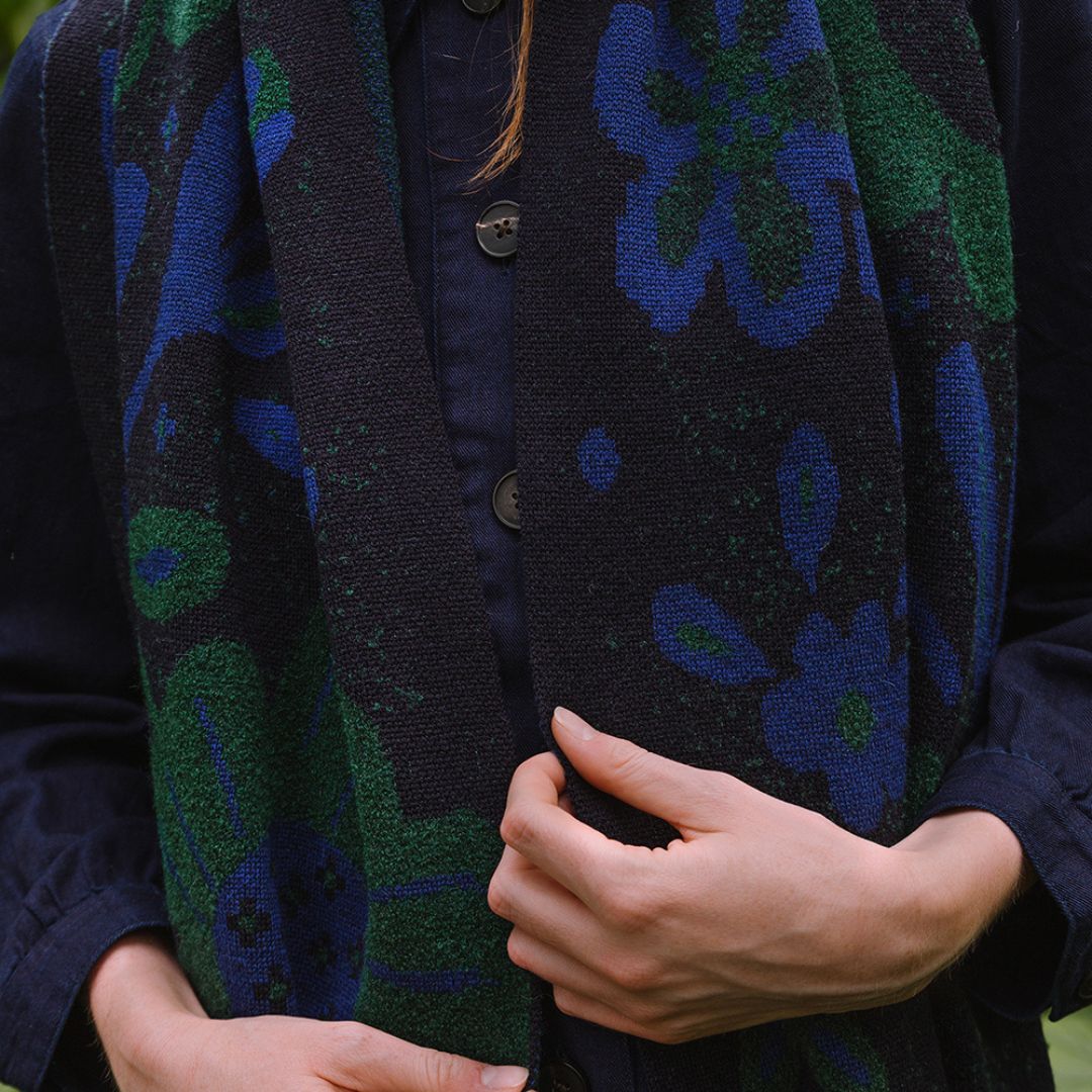 Hidcote Scarf | Midnight