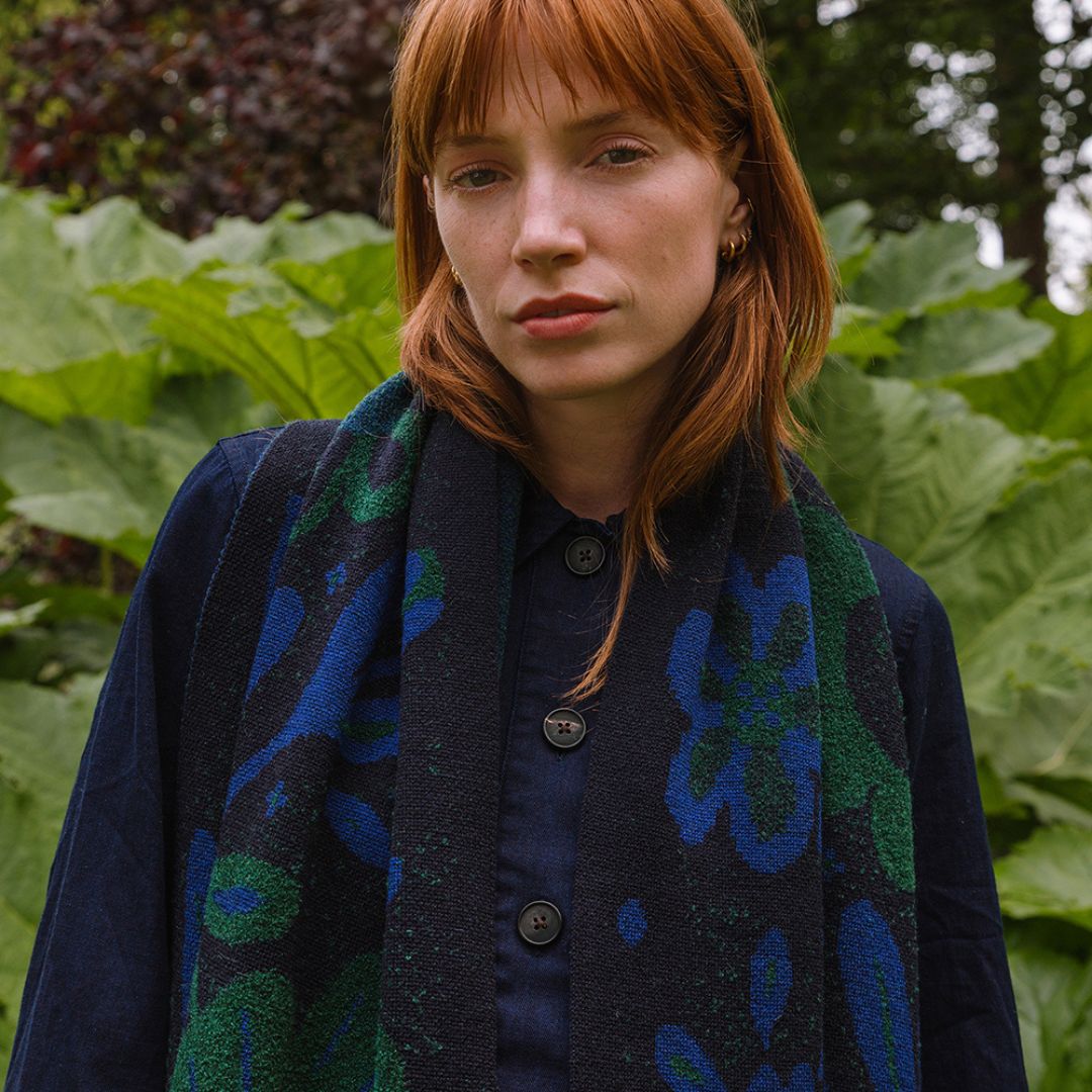 Hidcote Scarf | Midnight