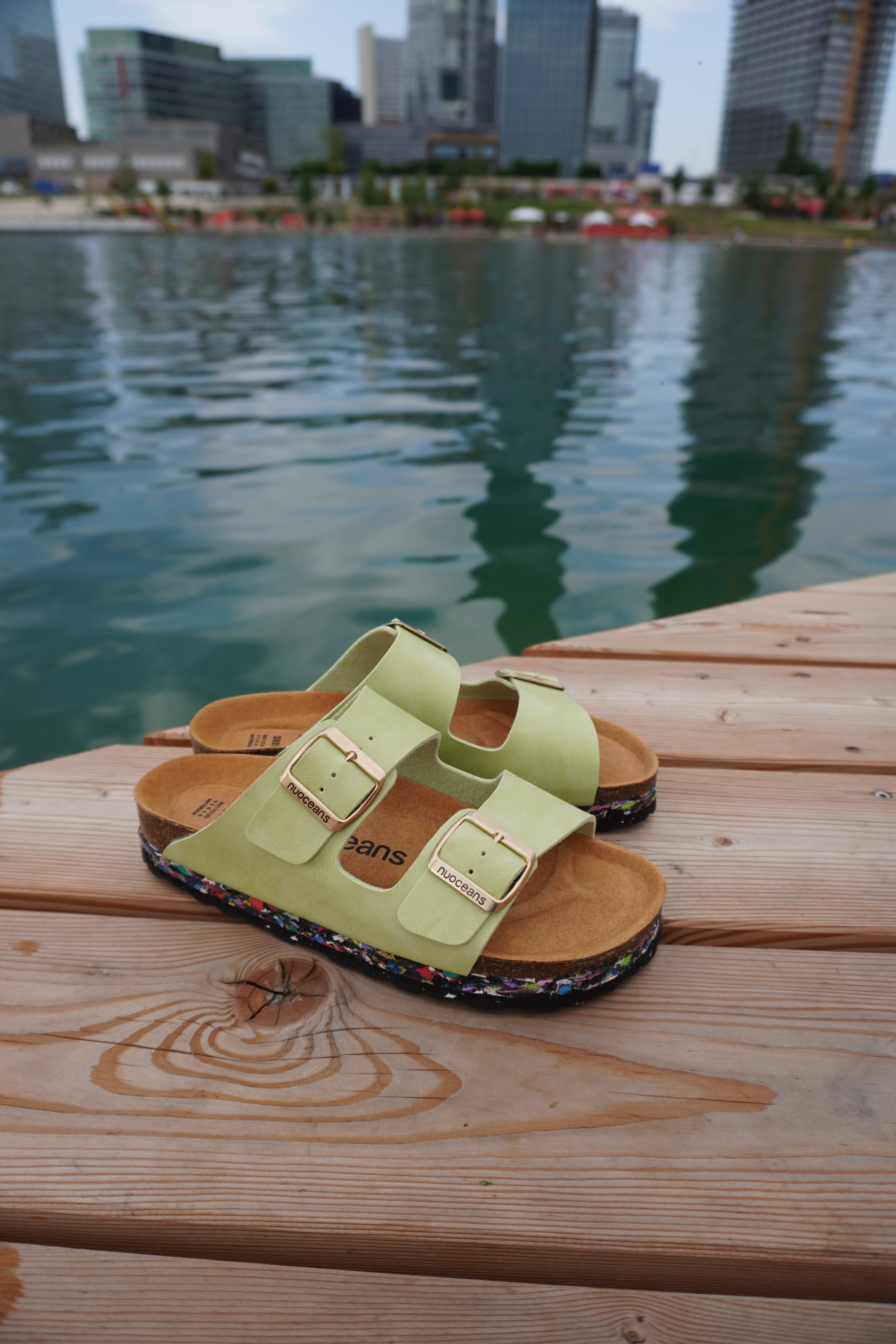 MATCHA | Sandal Green