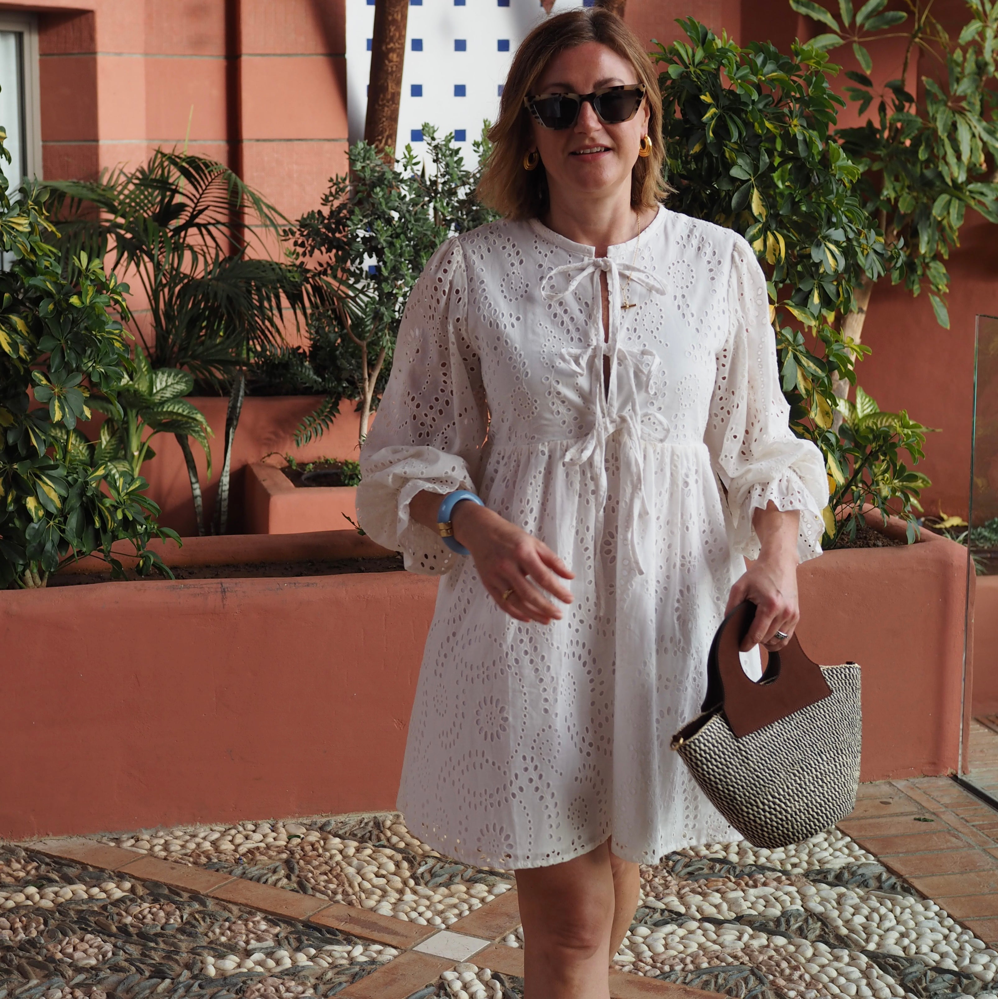 Handheld Basket Brown