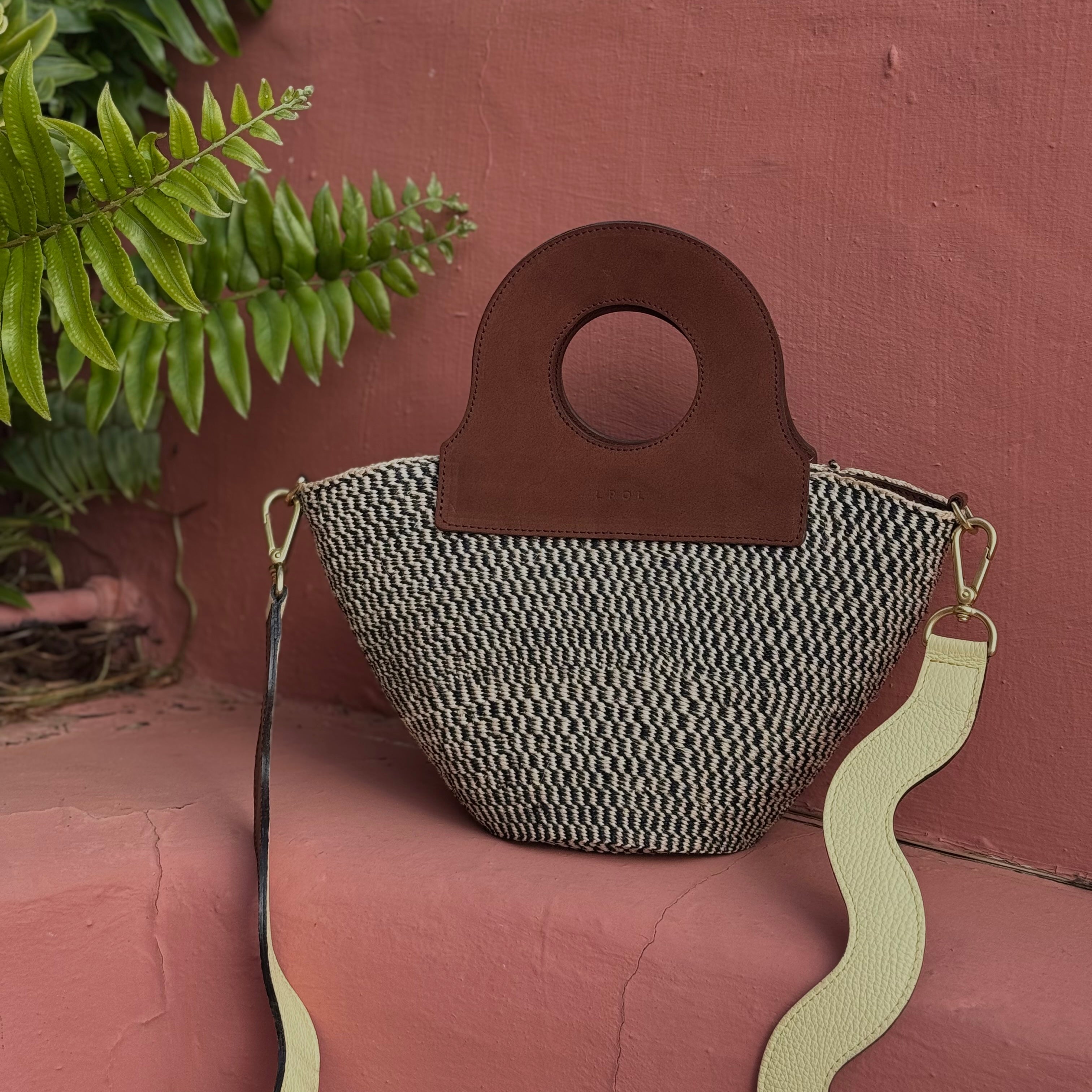Handheld Basket Brown