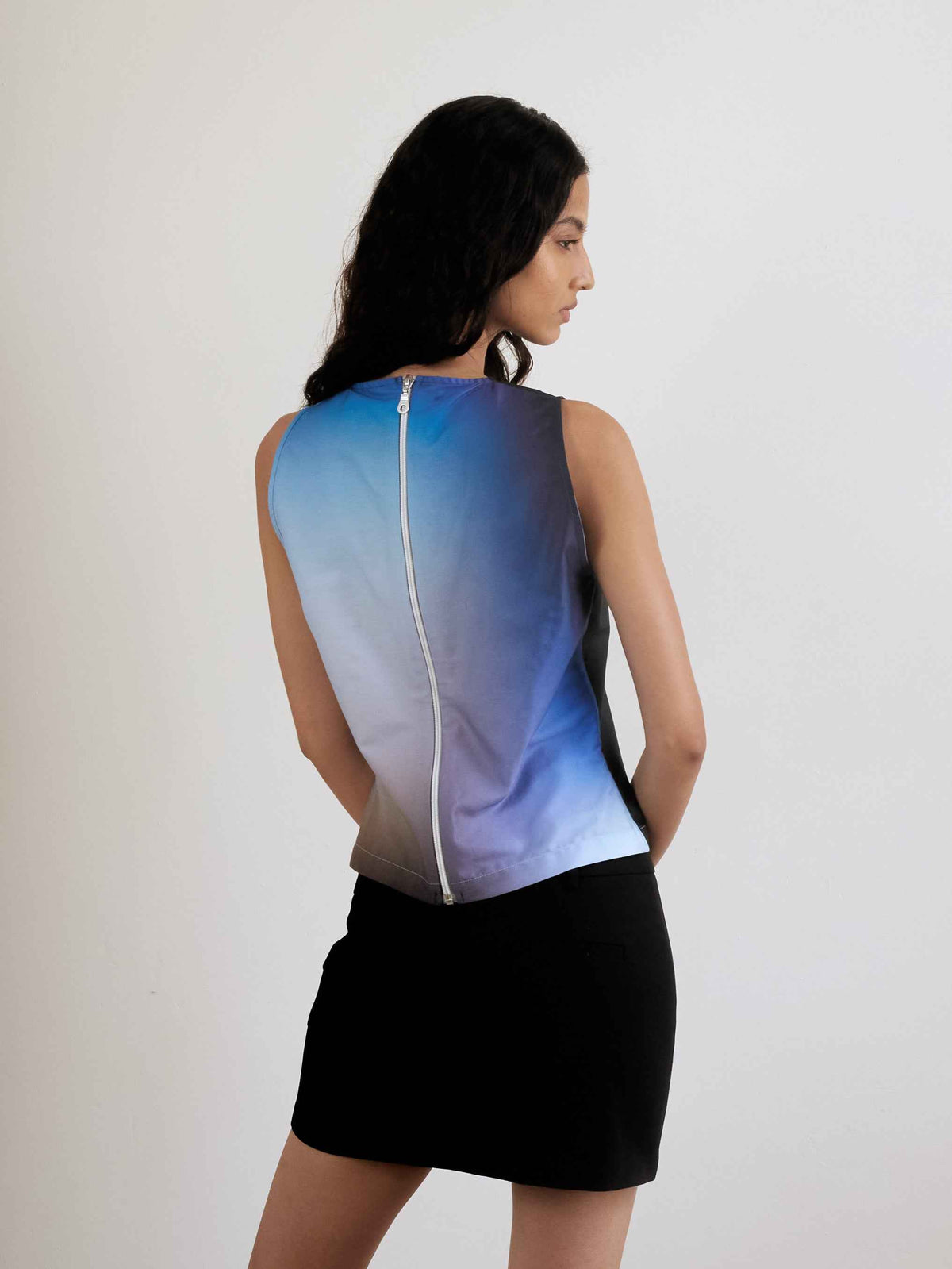 Prism Sleeveless Printed Top