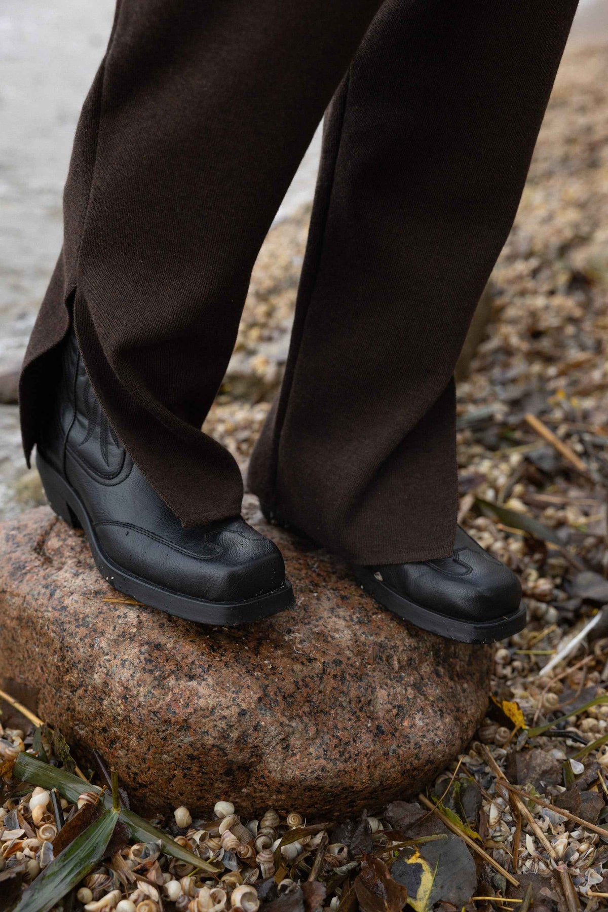 Ora 100% Merino Pants Chocolate