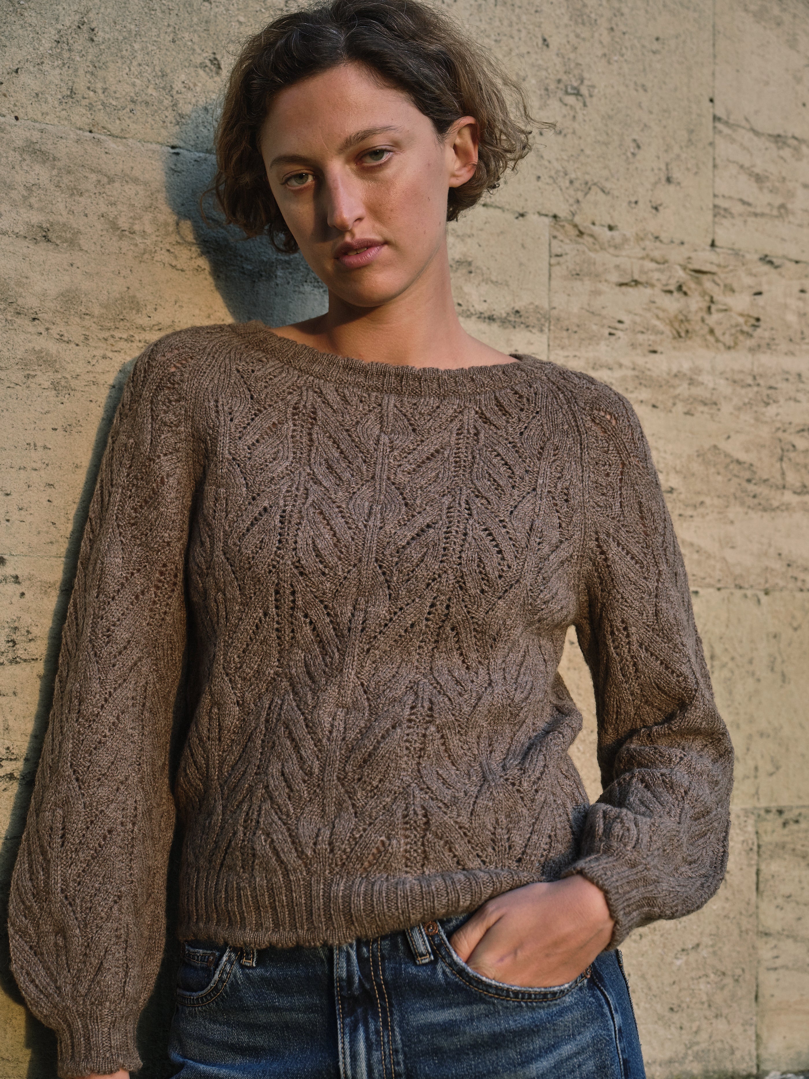 Wyre Jumper in Loam