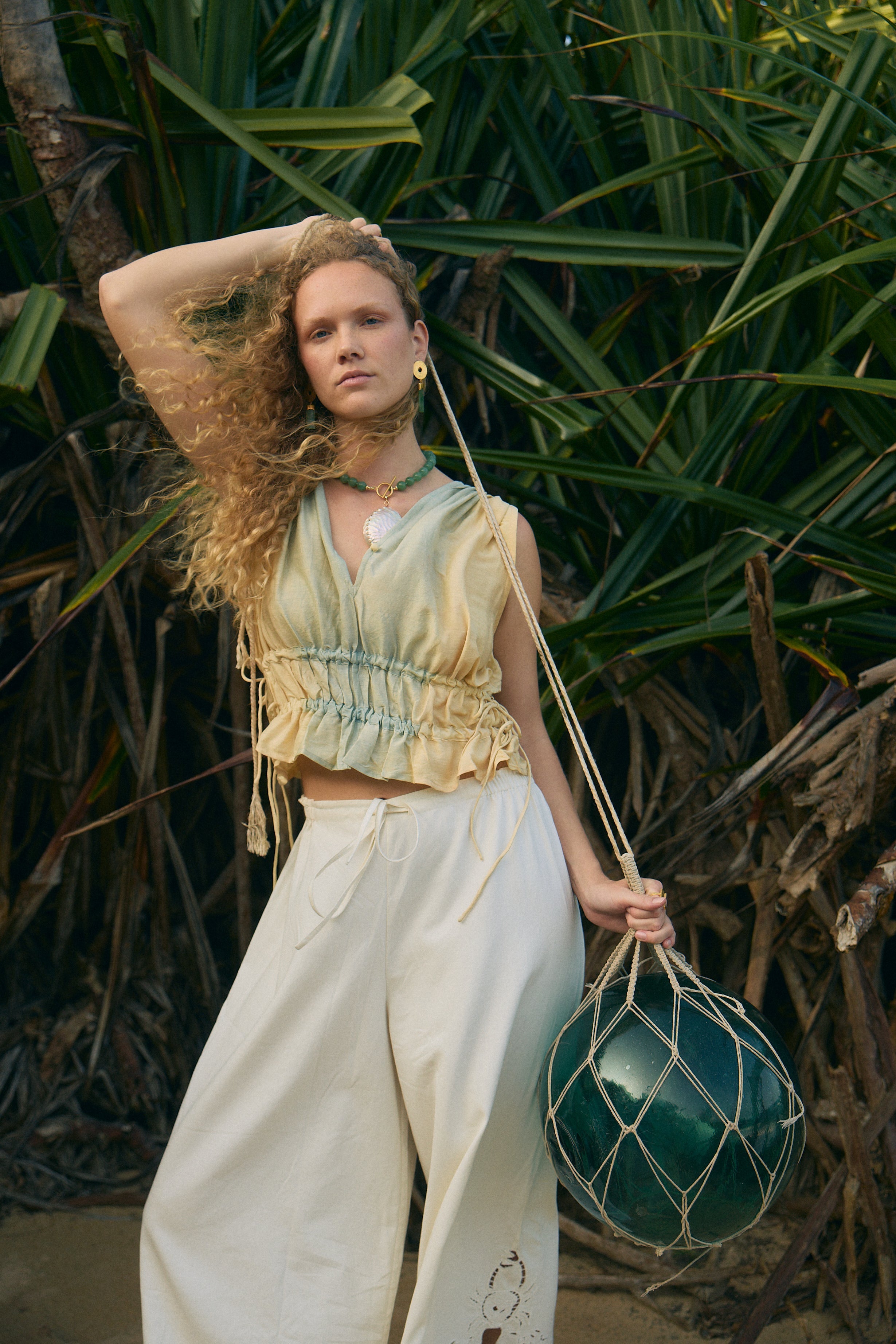 Cleo top - ocean ombre