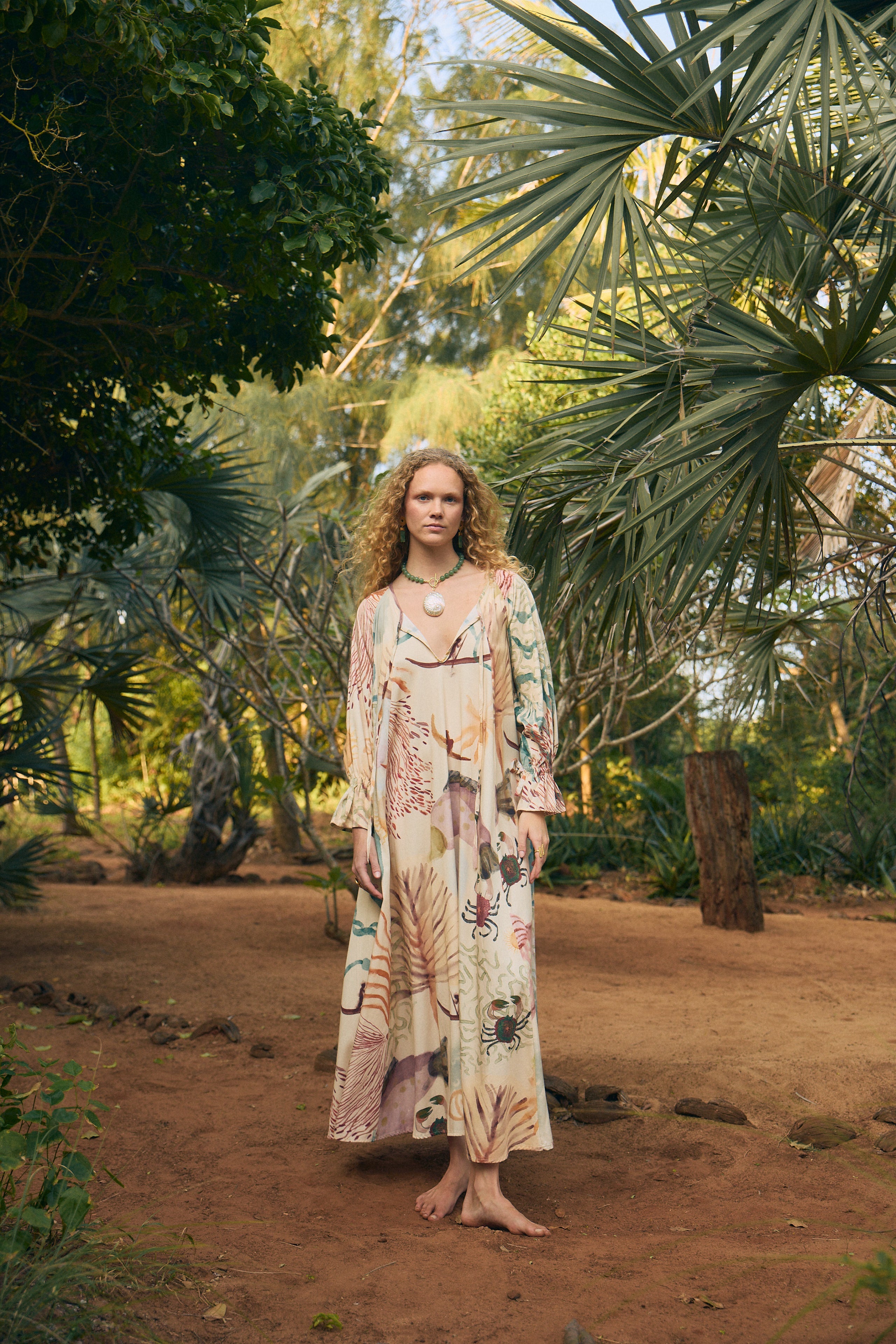 Maxi dress - Rain collector