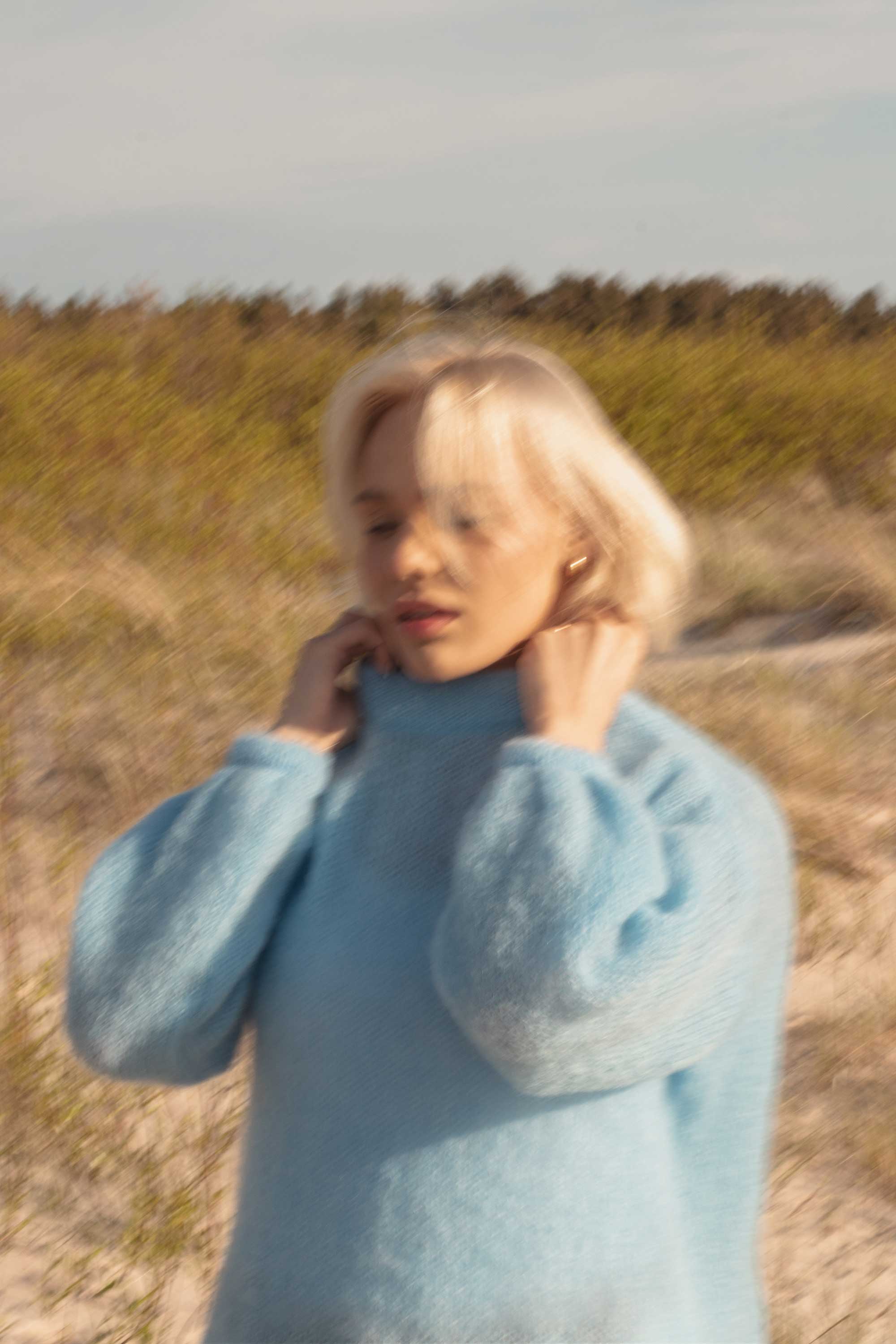 Melody Mohair Jumper Sky Blue