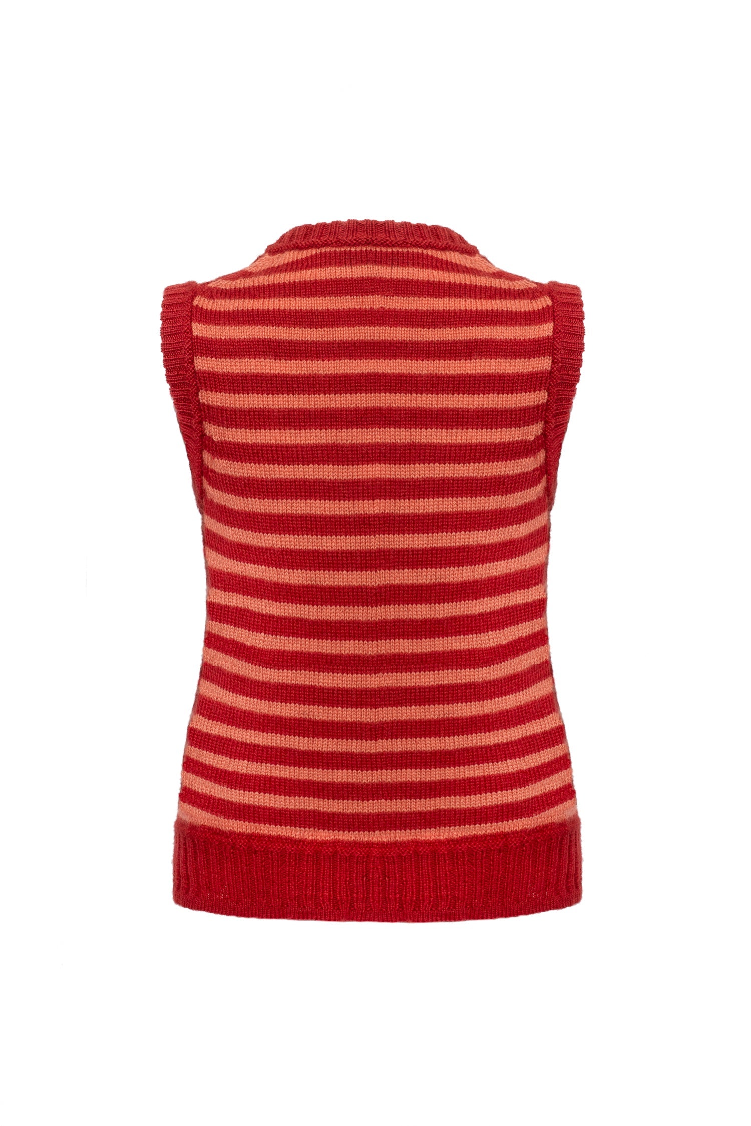 Ingleton Vest in Jam & Shrimp