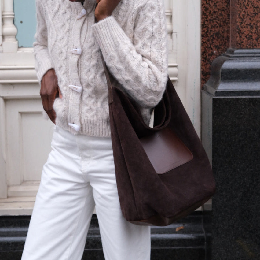Huxley Suede Tote
