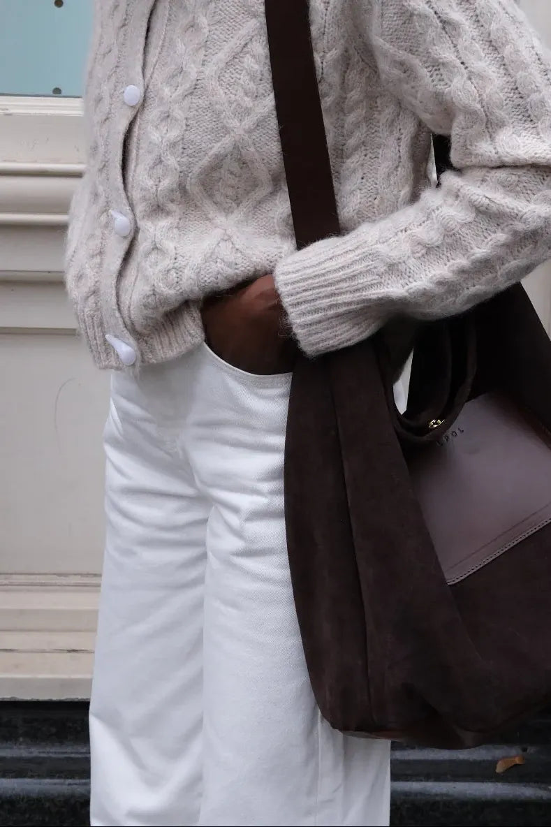 Huxley Suede Tote