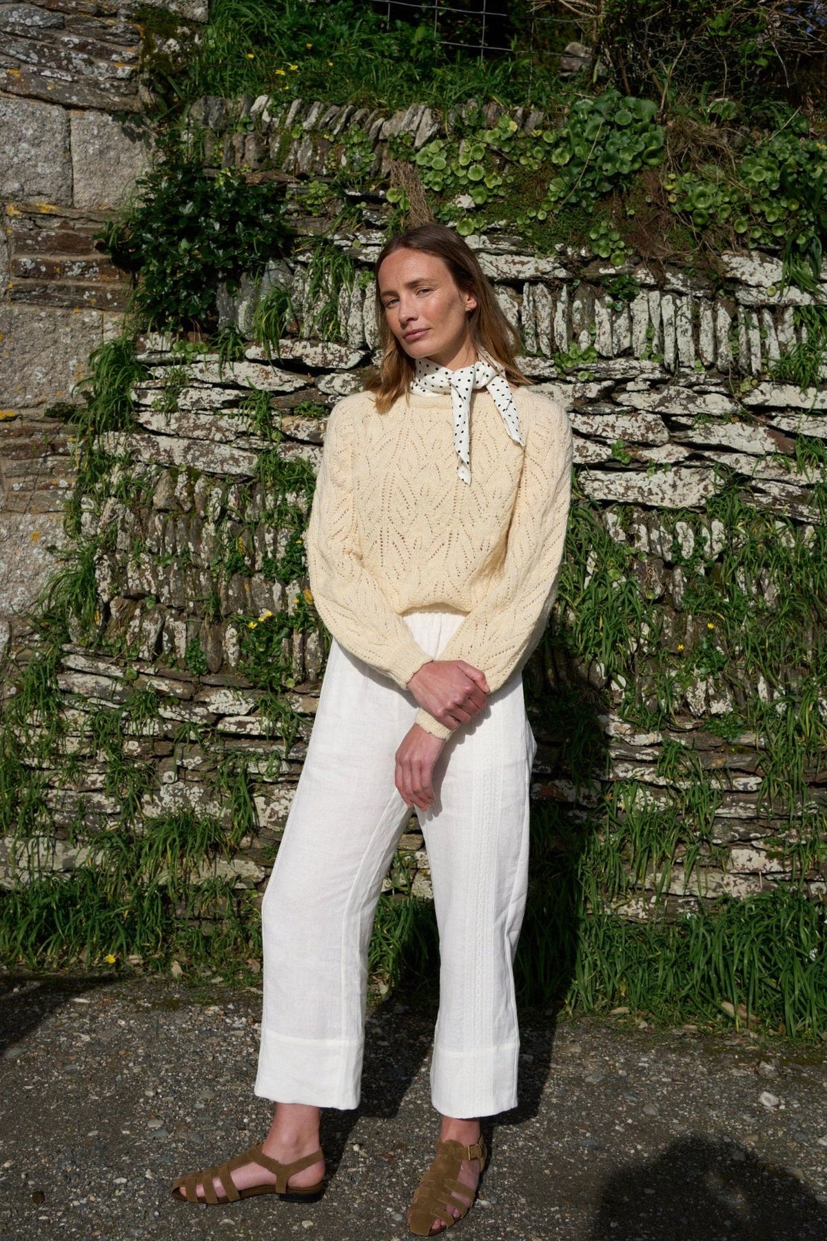 Wyre Jumper in Ecru