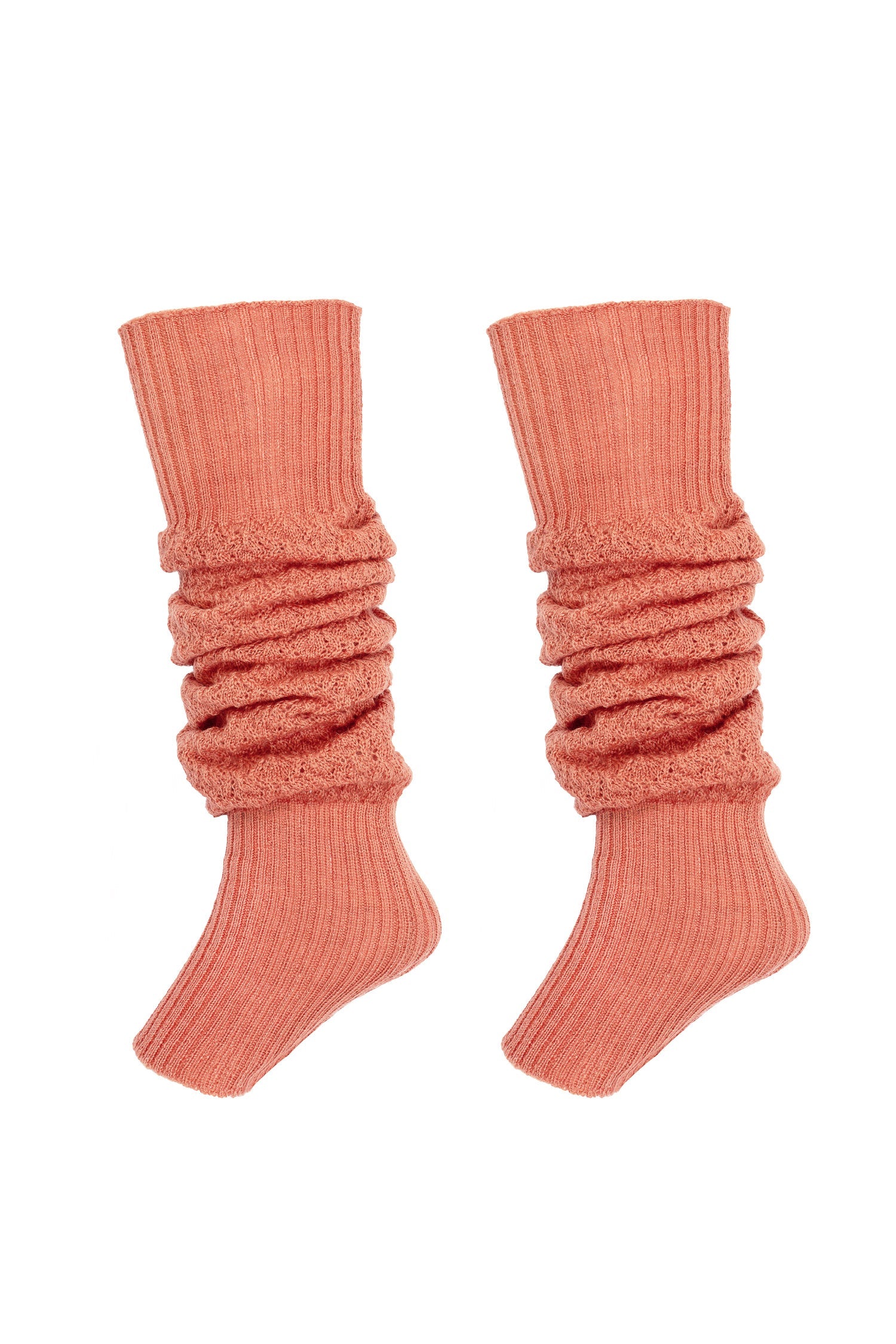 Lytham Leg Warmers in Shrimp