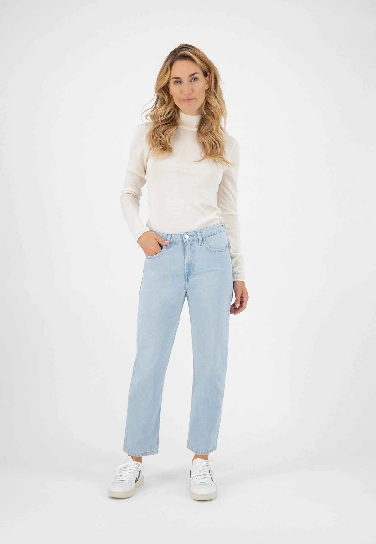 Cropped Mimi Jeans – Sun Stone
