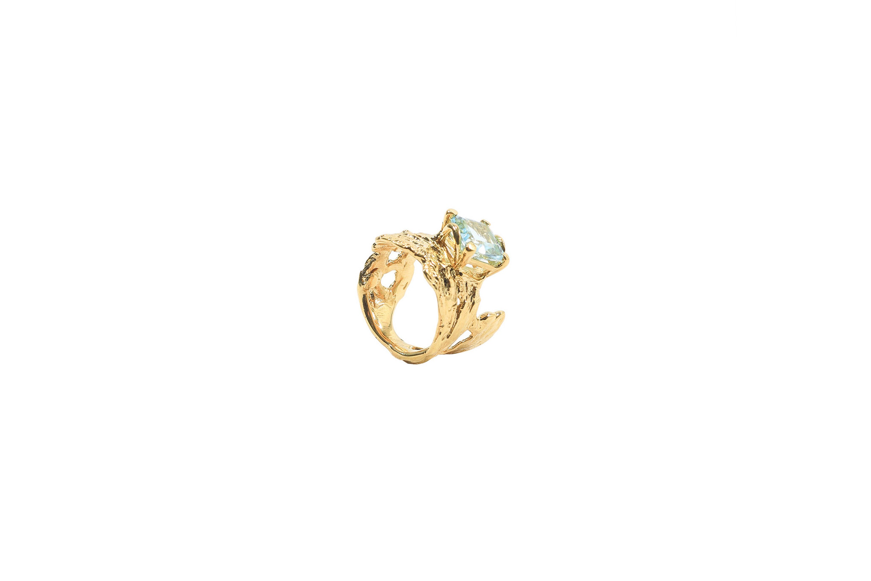 Mariia, Topaz Armour Ring