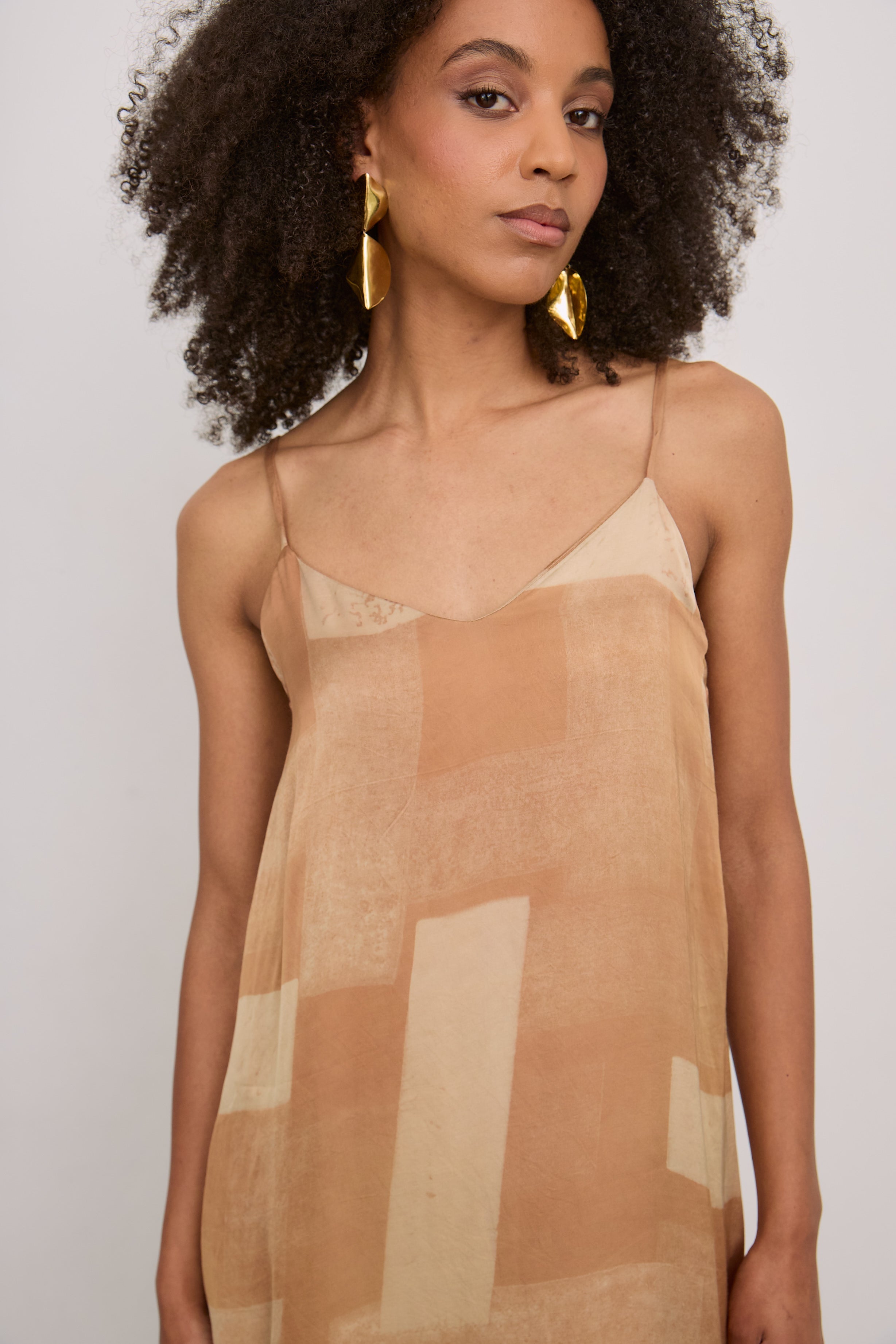 Zafira Silk Slip Dress