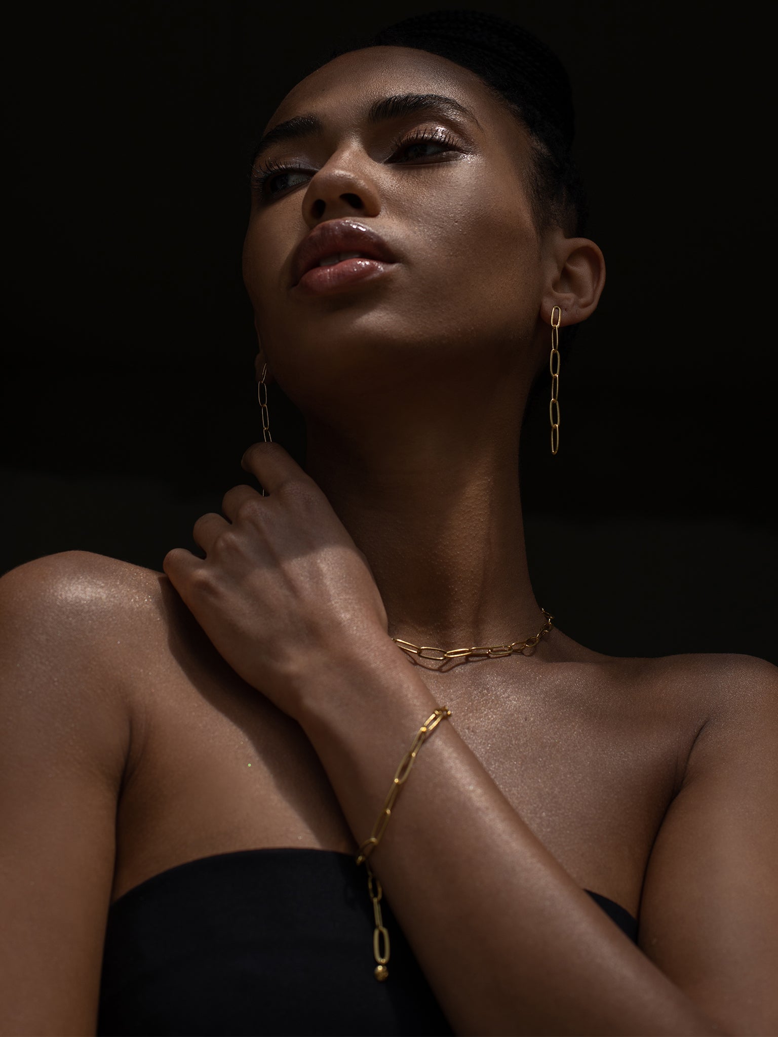 Nautilus Chain Earrings