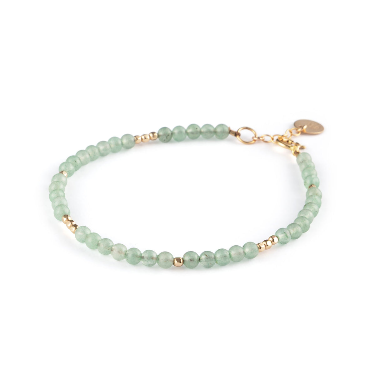 Oceanus Green Aventurine Beaded bracelet