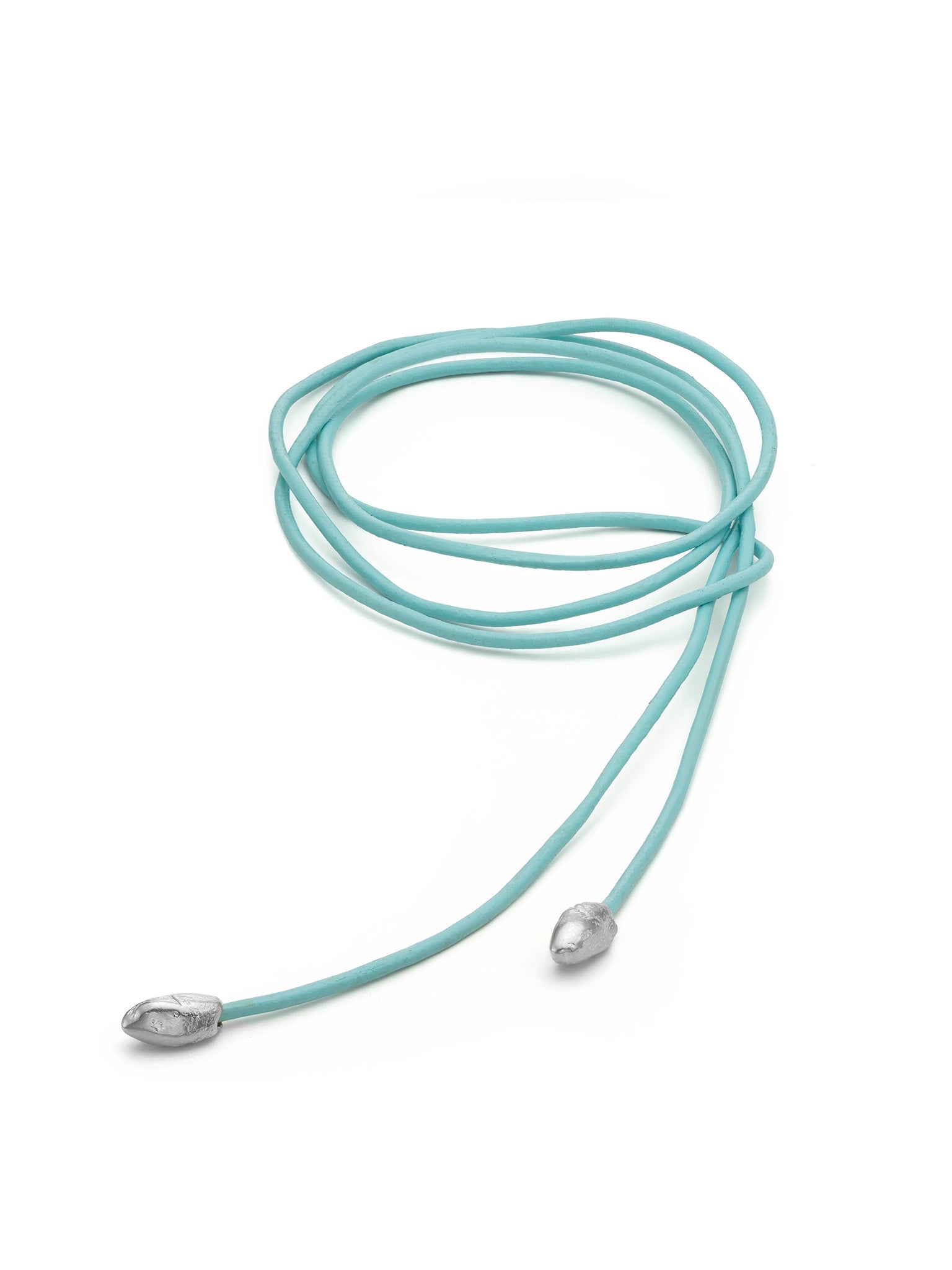 Origin Bow Necklace Silver