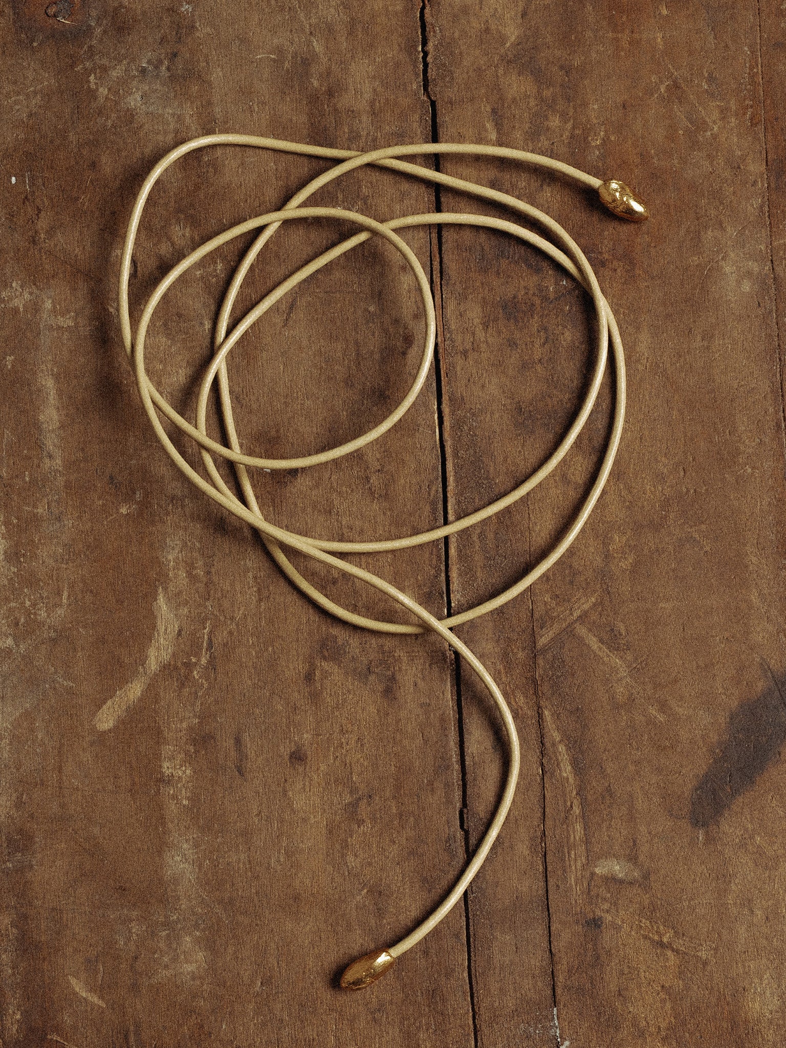 Origin Bow Necklace Gold