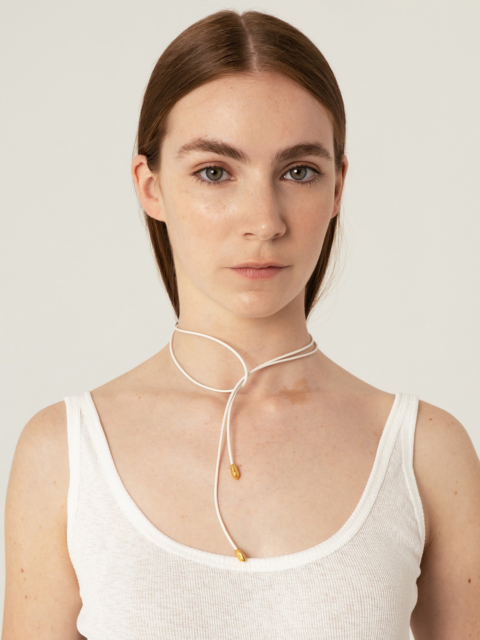 Origin Bow Necklace Gold