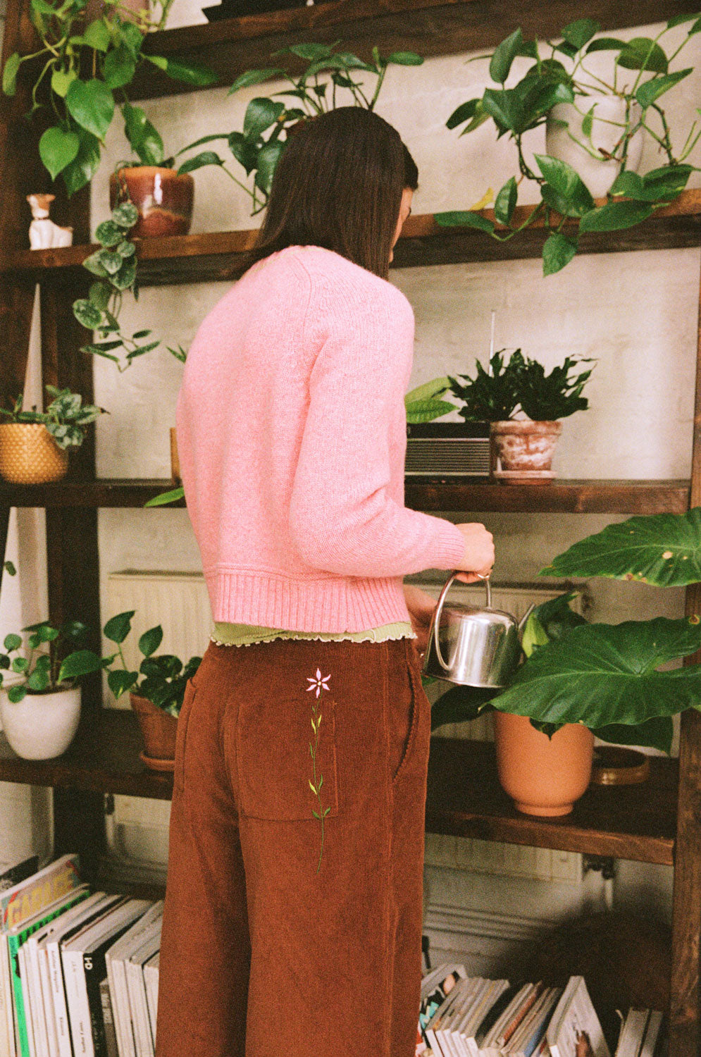 Rosalind Sweater, Pink Lambswool & Cashmere