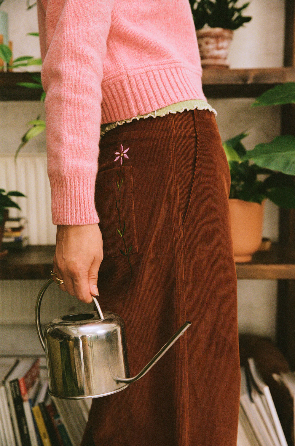 Rosalind Sweater, Pink Lambswool & Cashmere