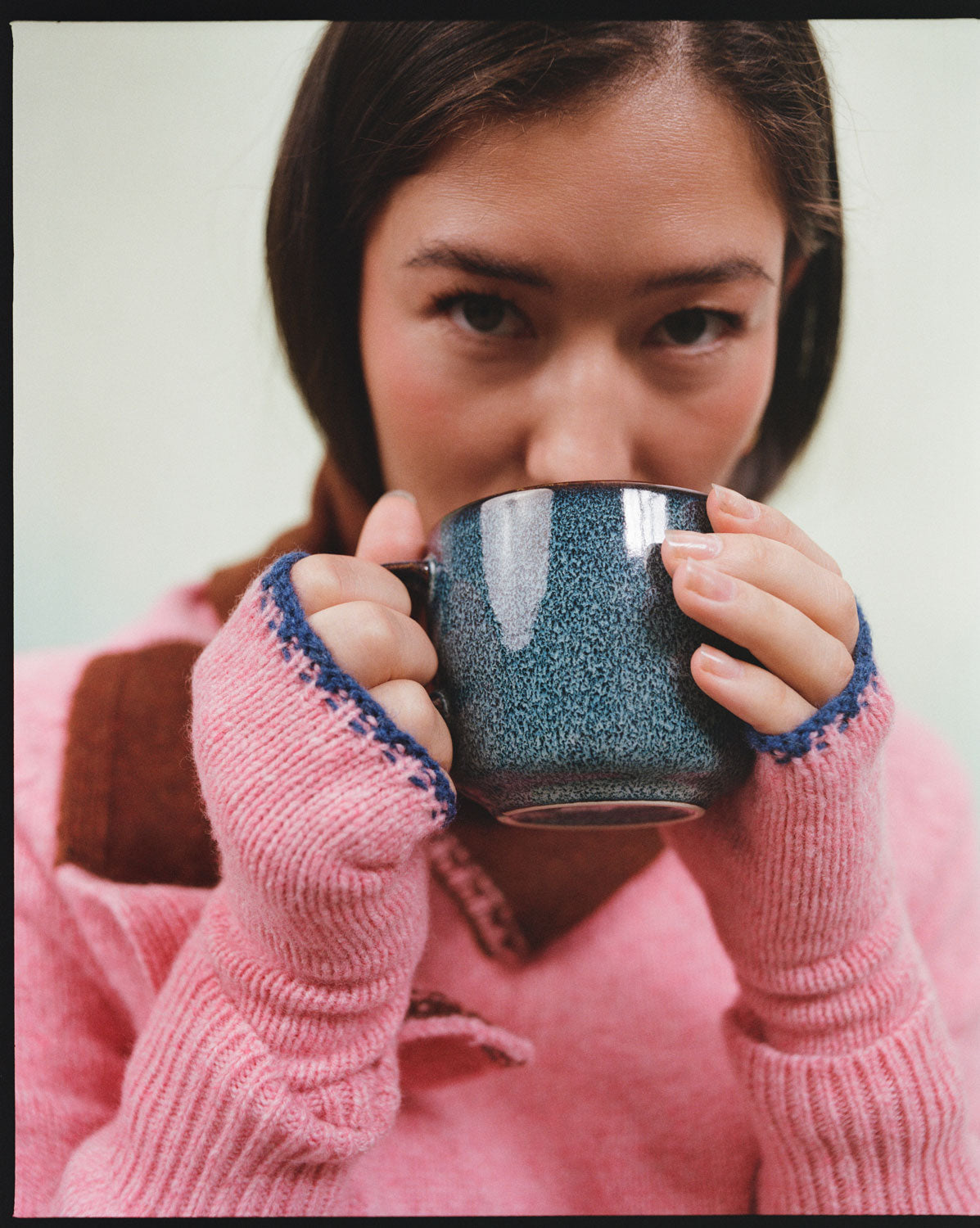 Rosalind Sweater, Pink Lambswool & Cashmere