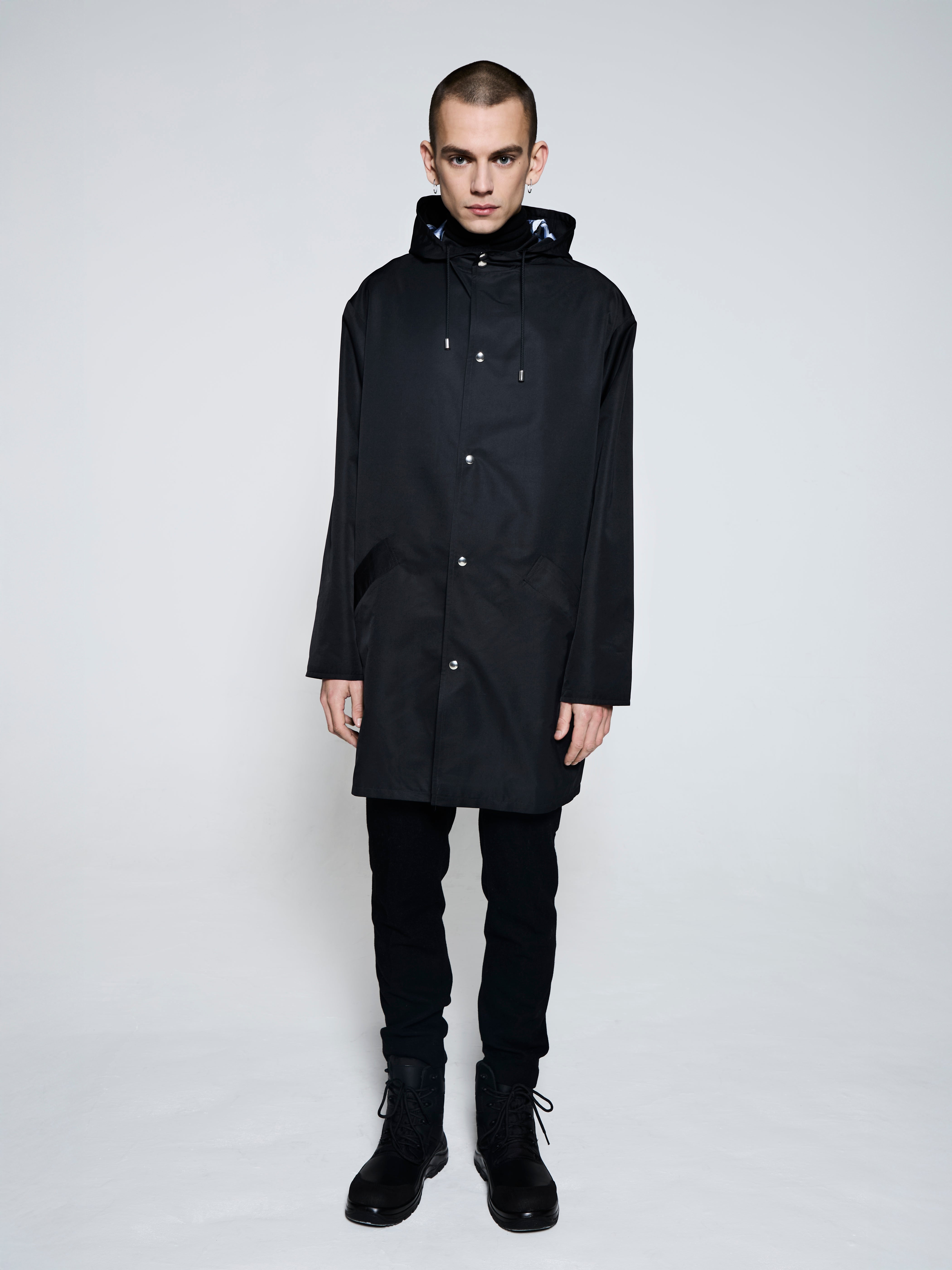 Arctic Optic Hooded Raincoat
