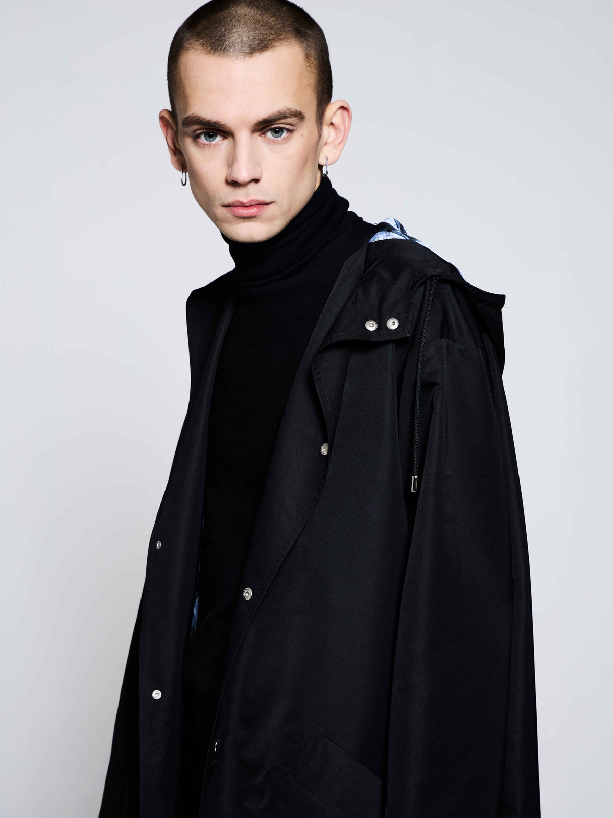 Arctic Optic Hooded Raincoat
