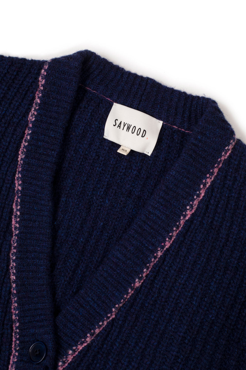 Frida Chunky Knit Cardigan, Midnight Navy