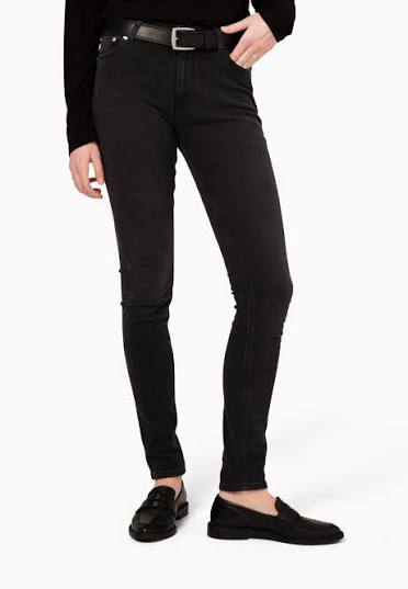 Skinny Hazen Jeans – Stone Black