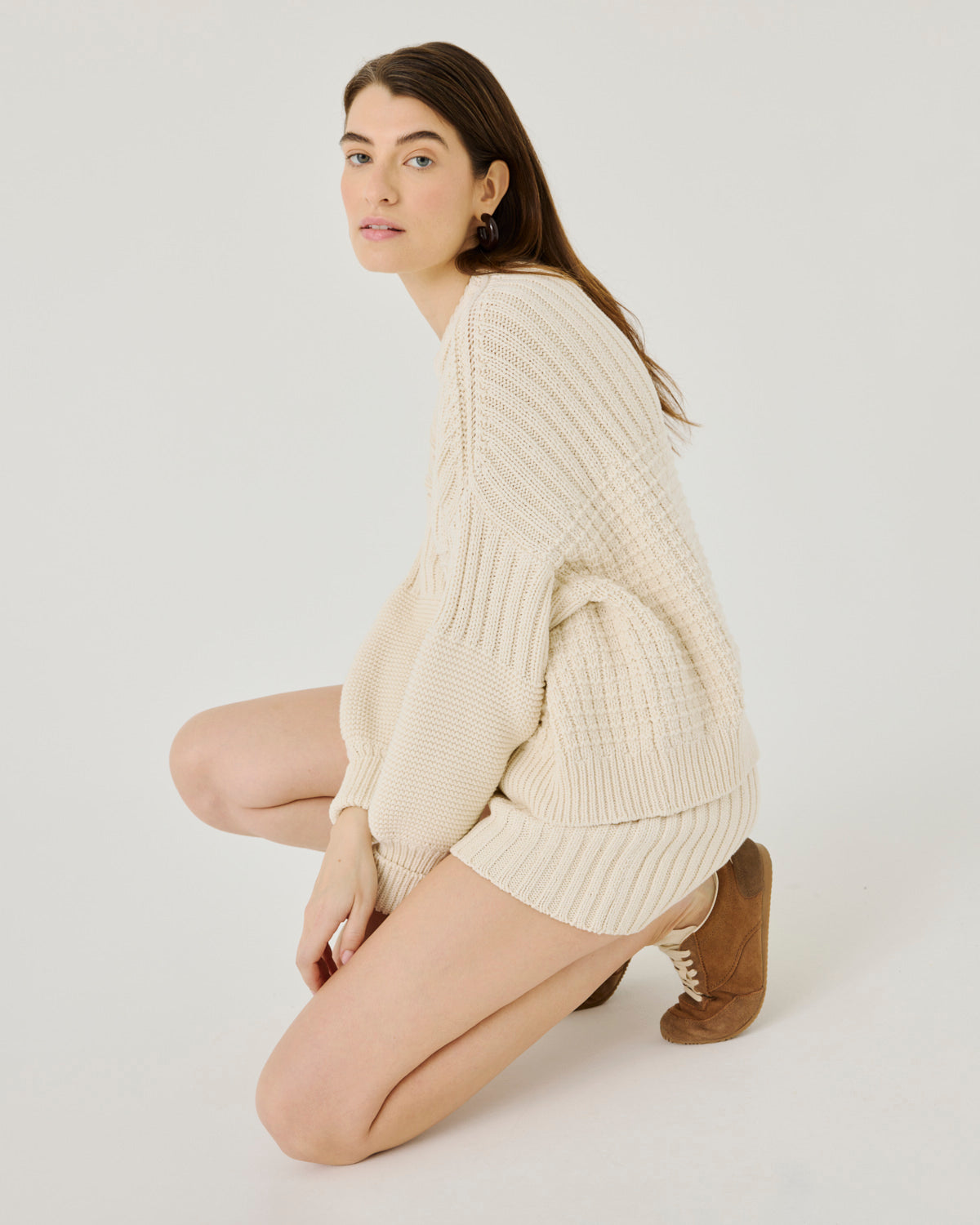 Delčia: Oat Cotton Sweater